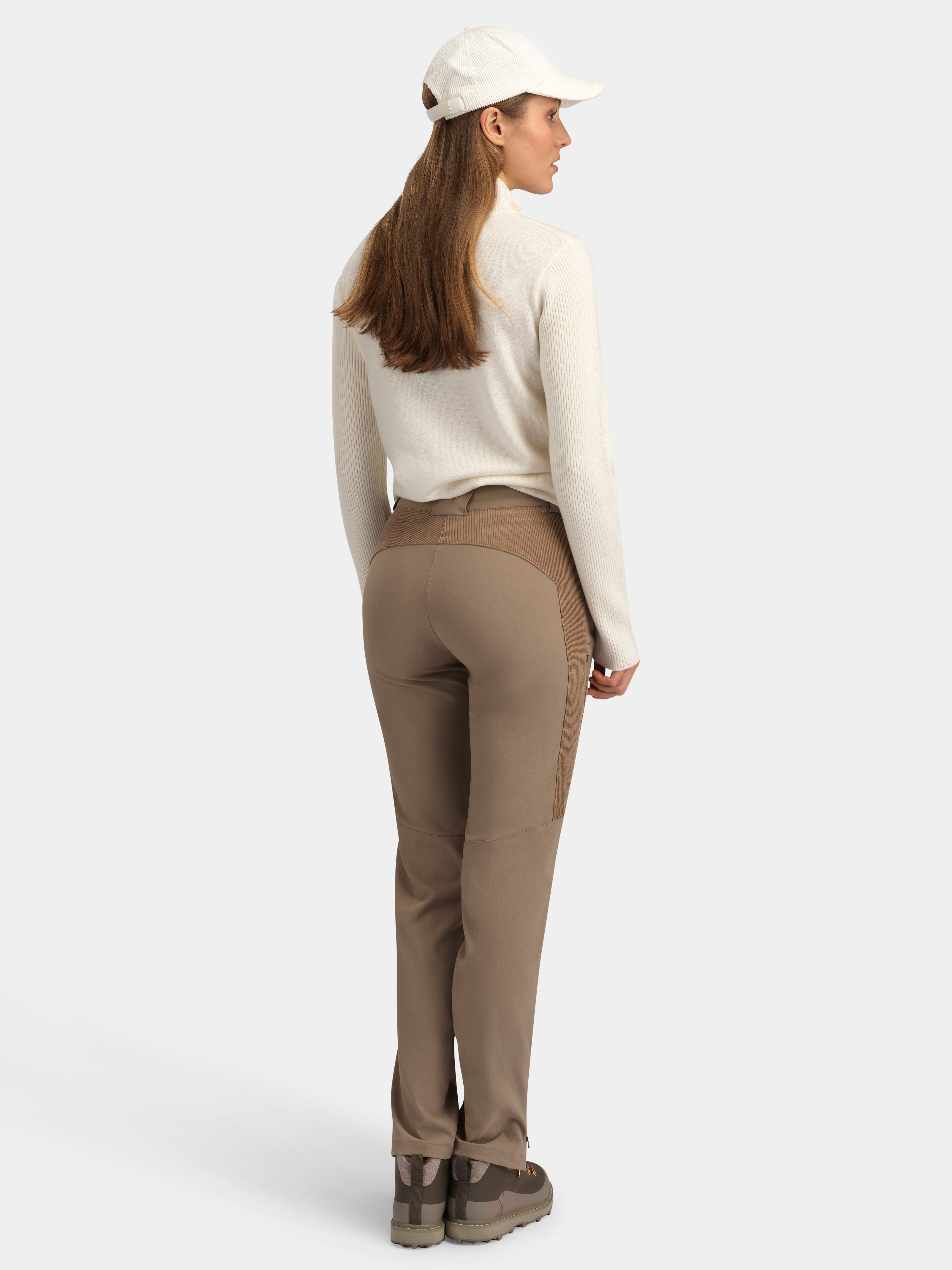 Romsdalshorn Cord Turbukse  Driftwood