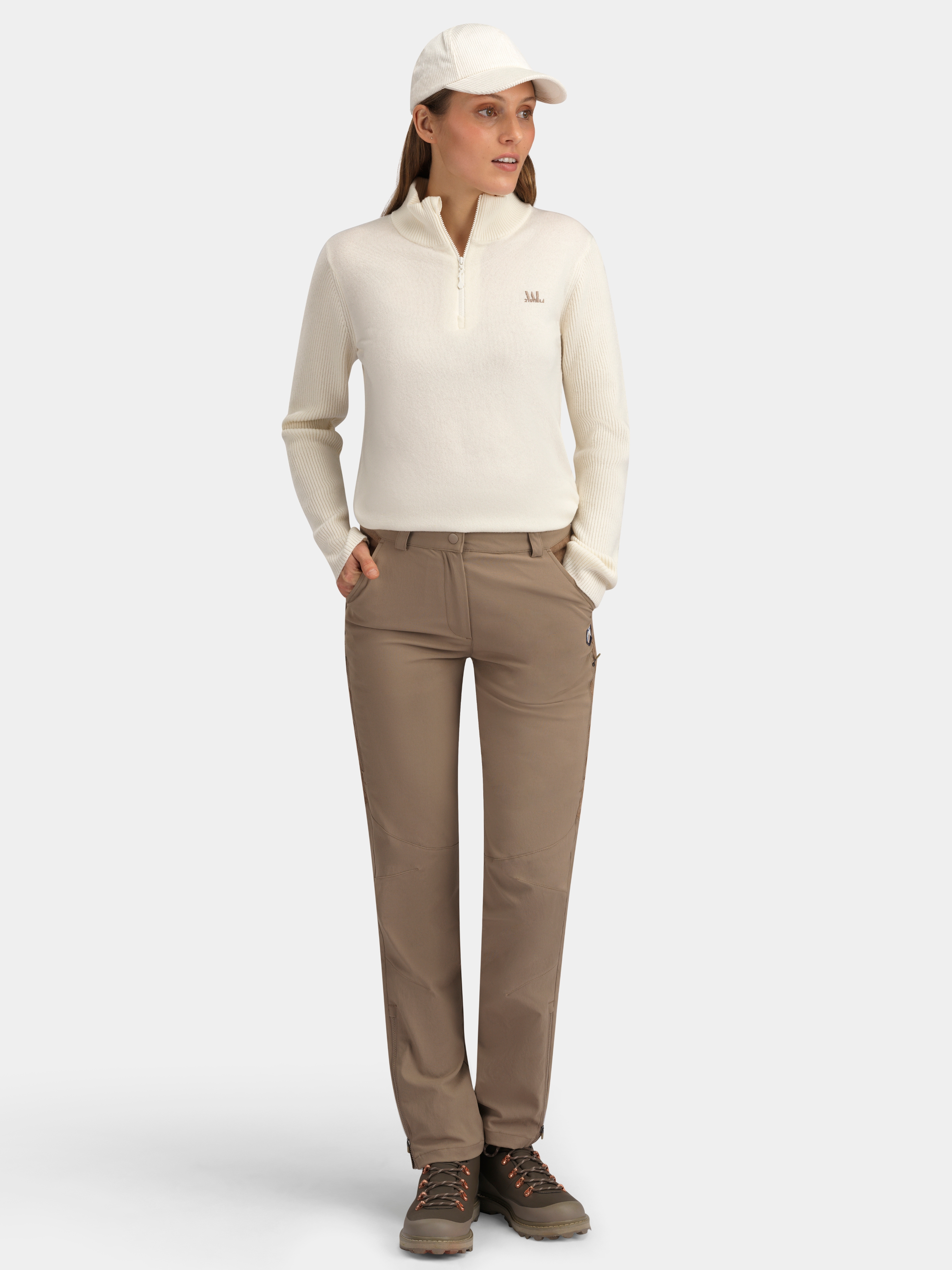 Romsdalshorn Cord Turbukse  Driftwood