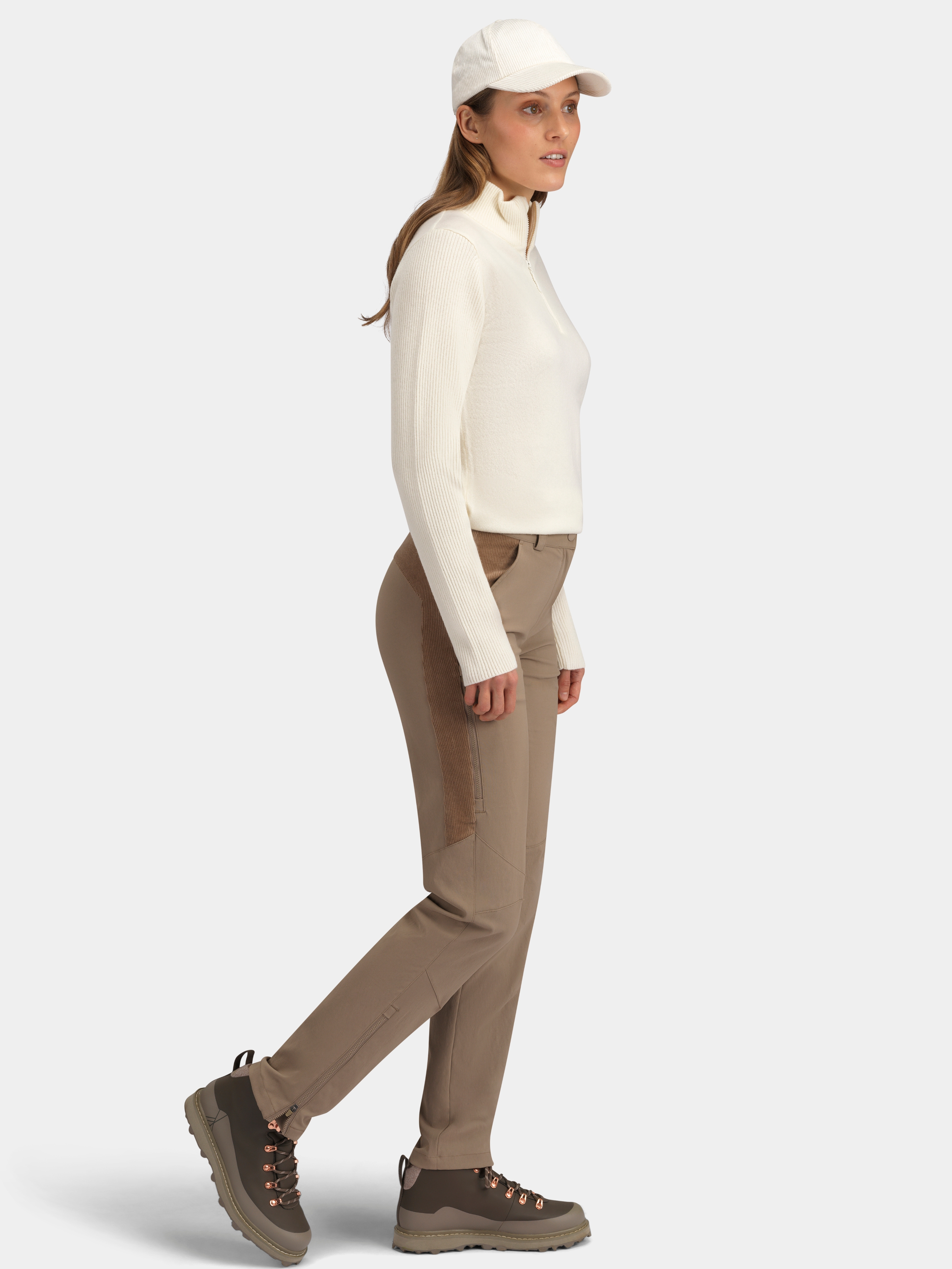 Romsdalshorn Cord Turbukse  Driftwood