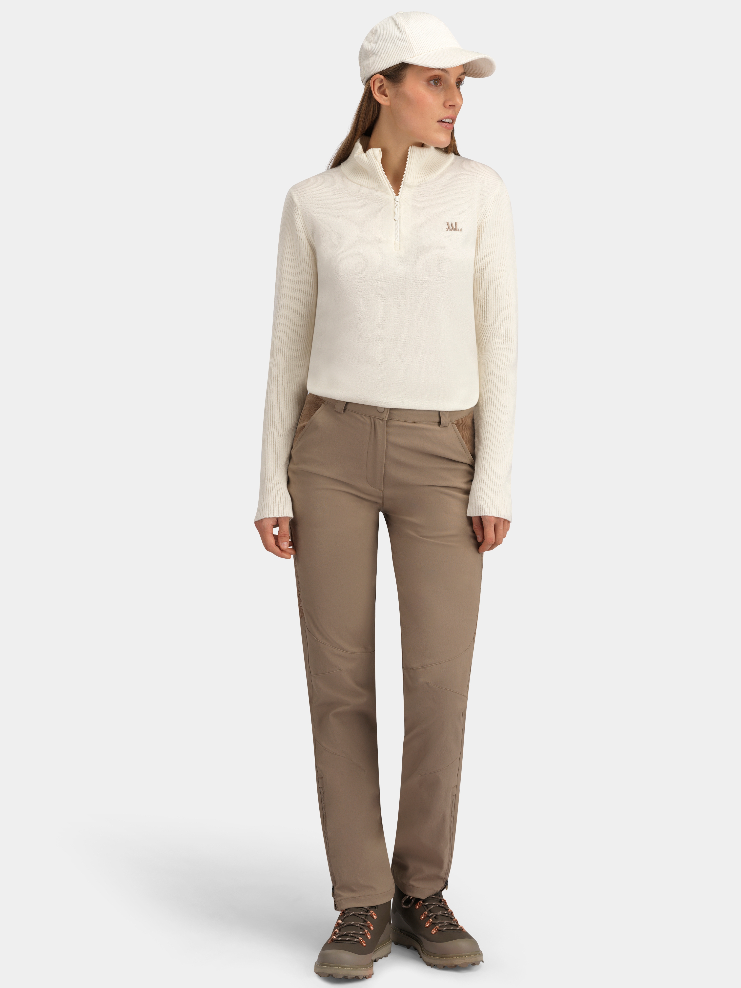 Romsdalshorn Cord Turbukse  Driftwood