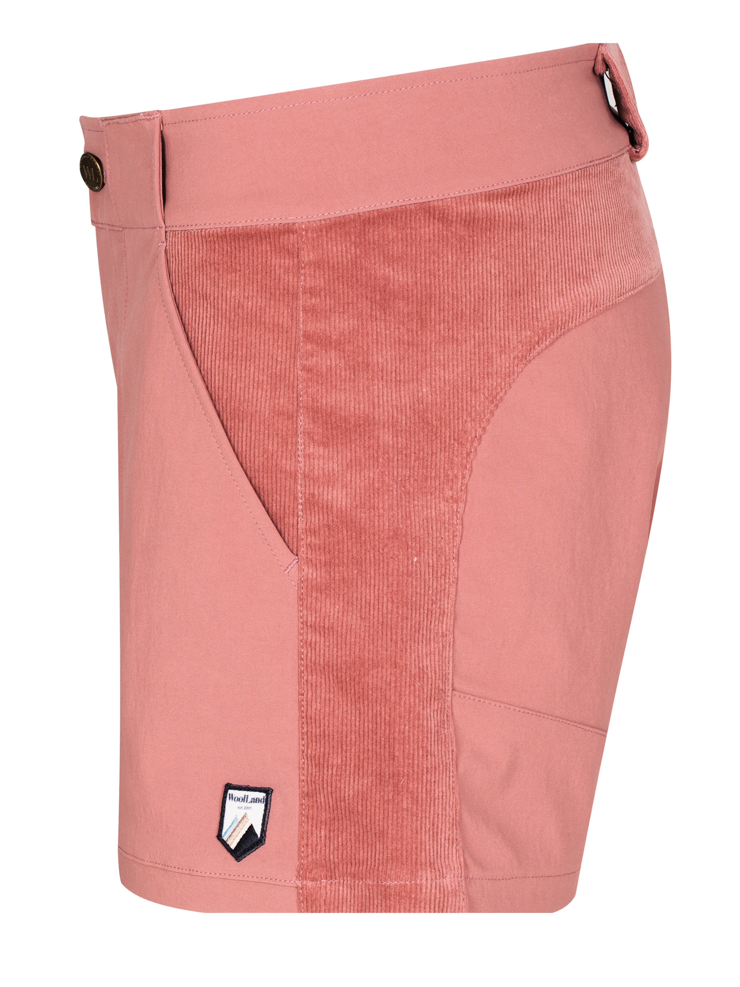 Romsdalseggen Cord Shorts  Burned Rose