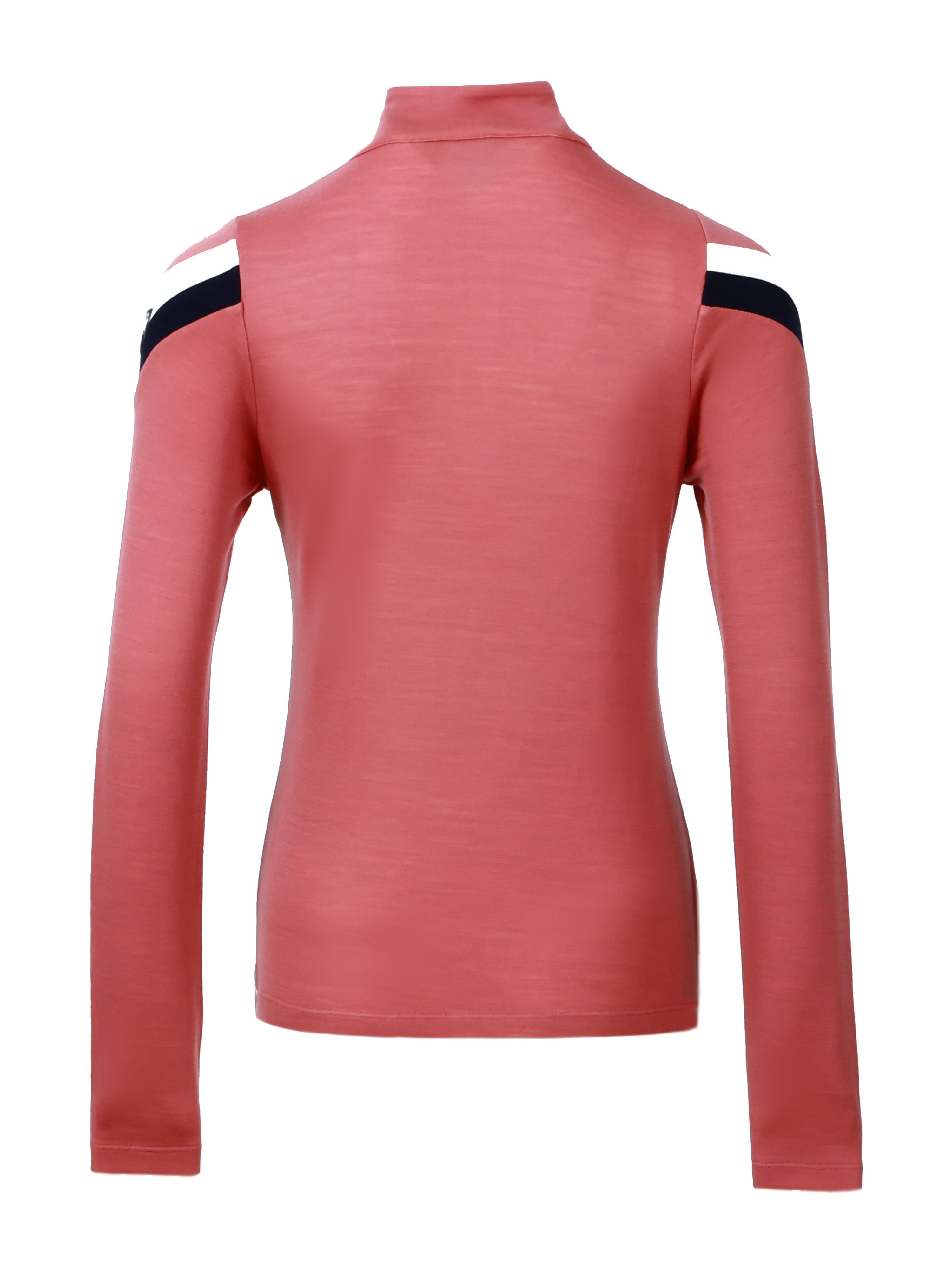 Ryten Half-Zip Ulltrøye Burned Rose