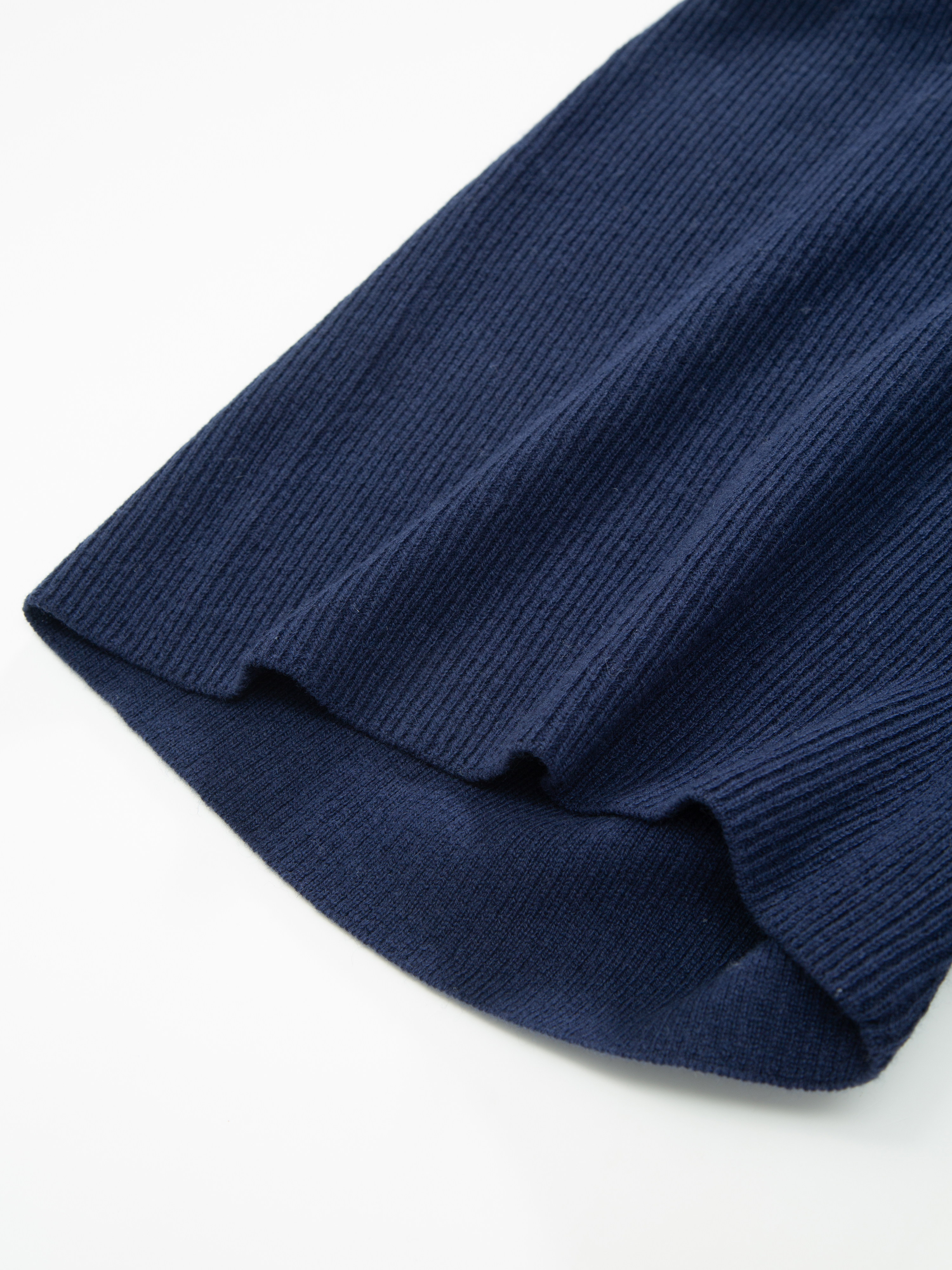 Skudeneshavn Ribbestrikket Shorts  Blue ink