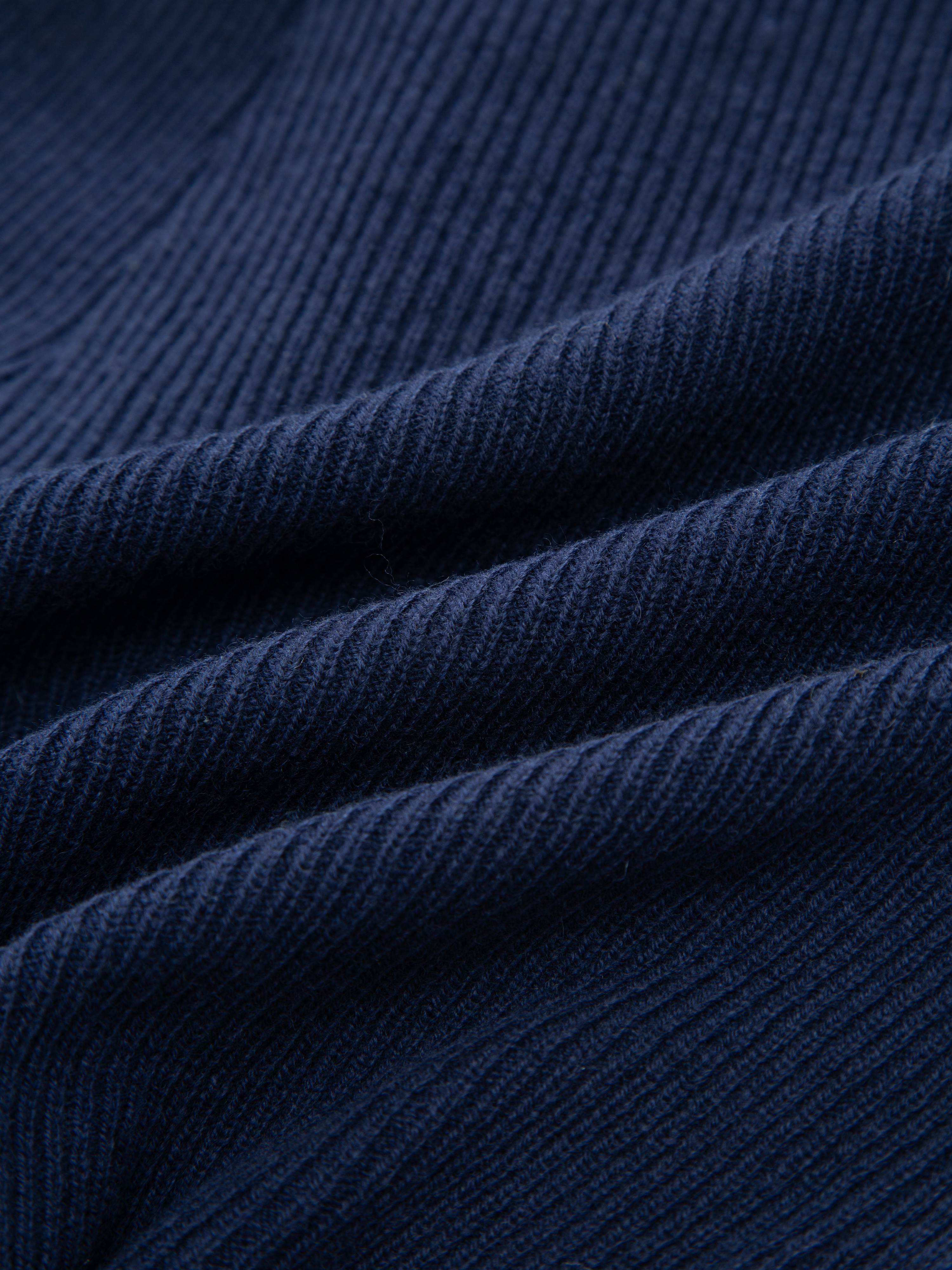 Skudeneshavn Ribbestrikket Shorts  Blue ink