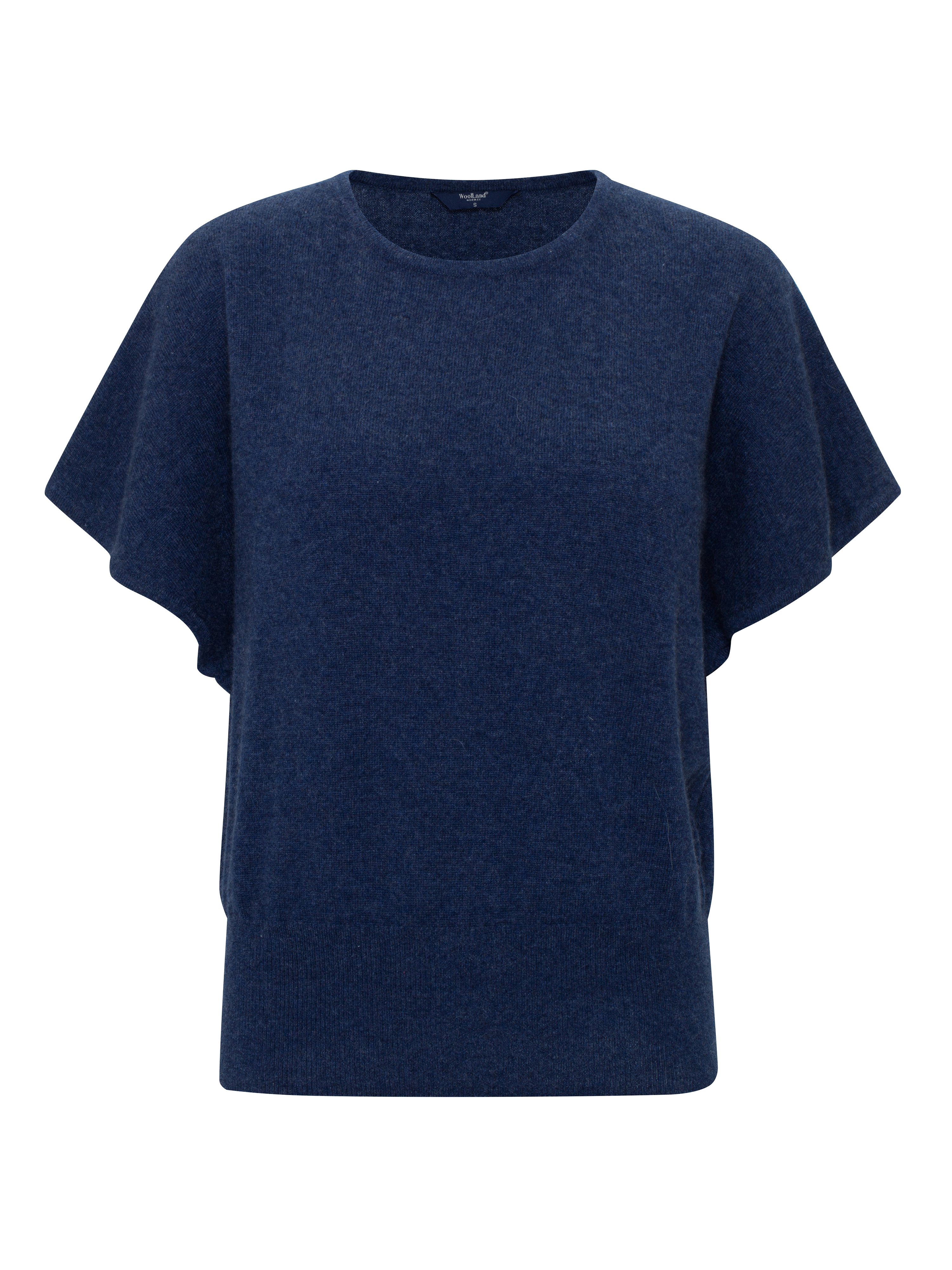 Tonekollen Kashmir T-skjorte Dark Blue Melange
