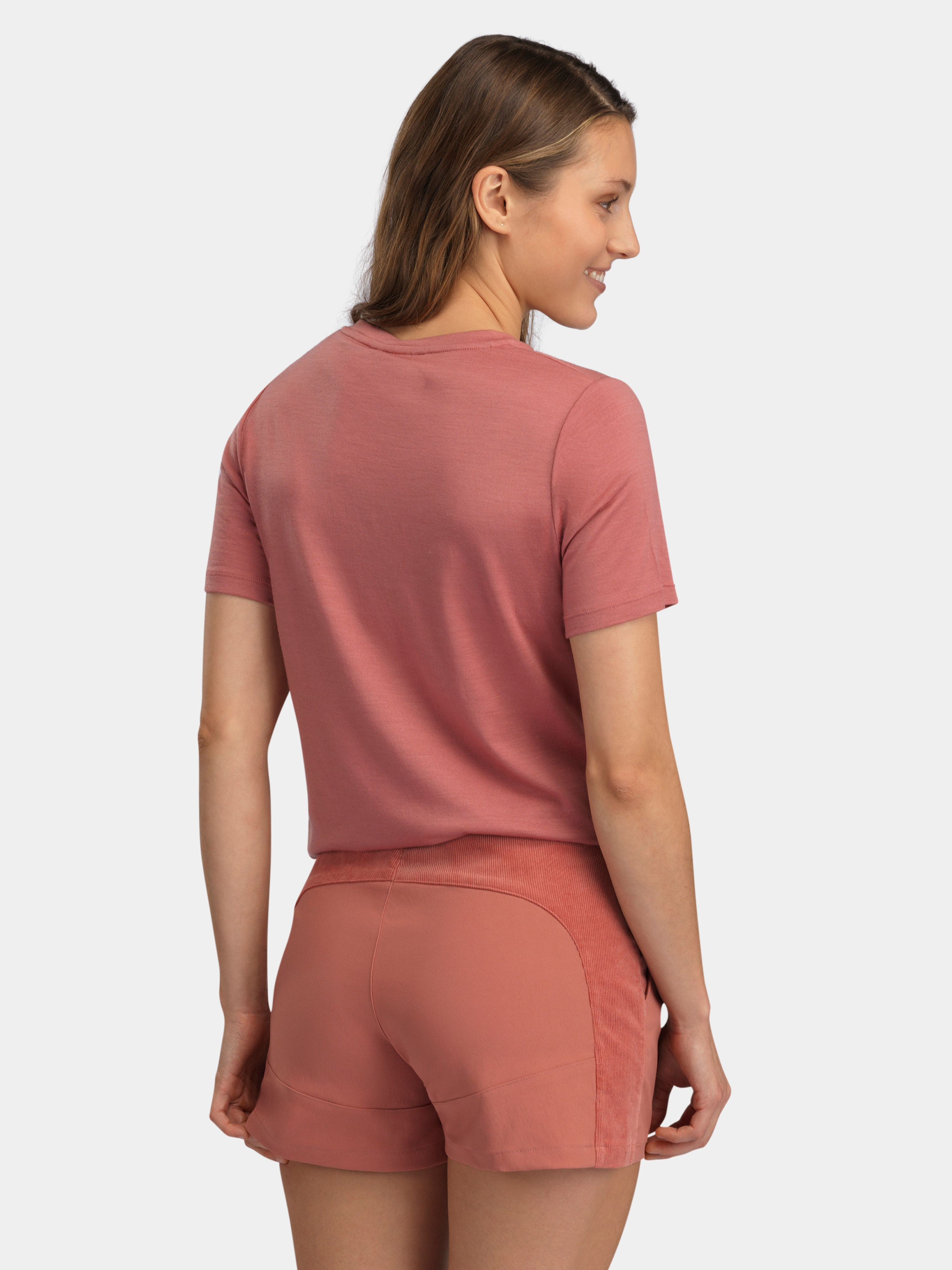 Romsdalseggen Cord Shorts  Burned Rose