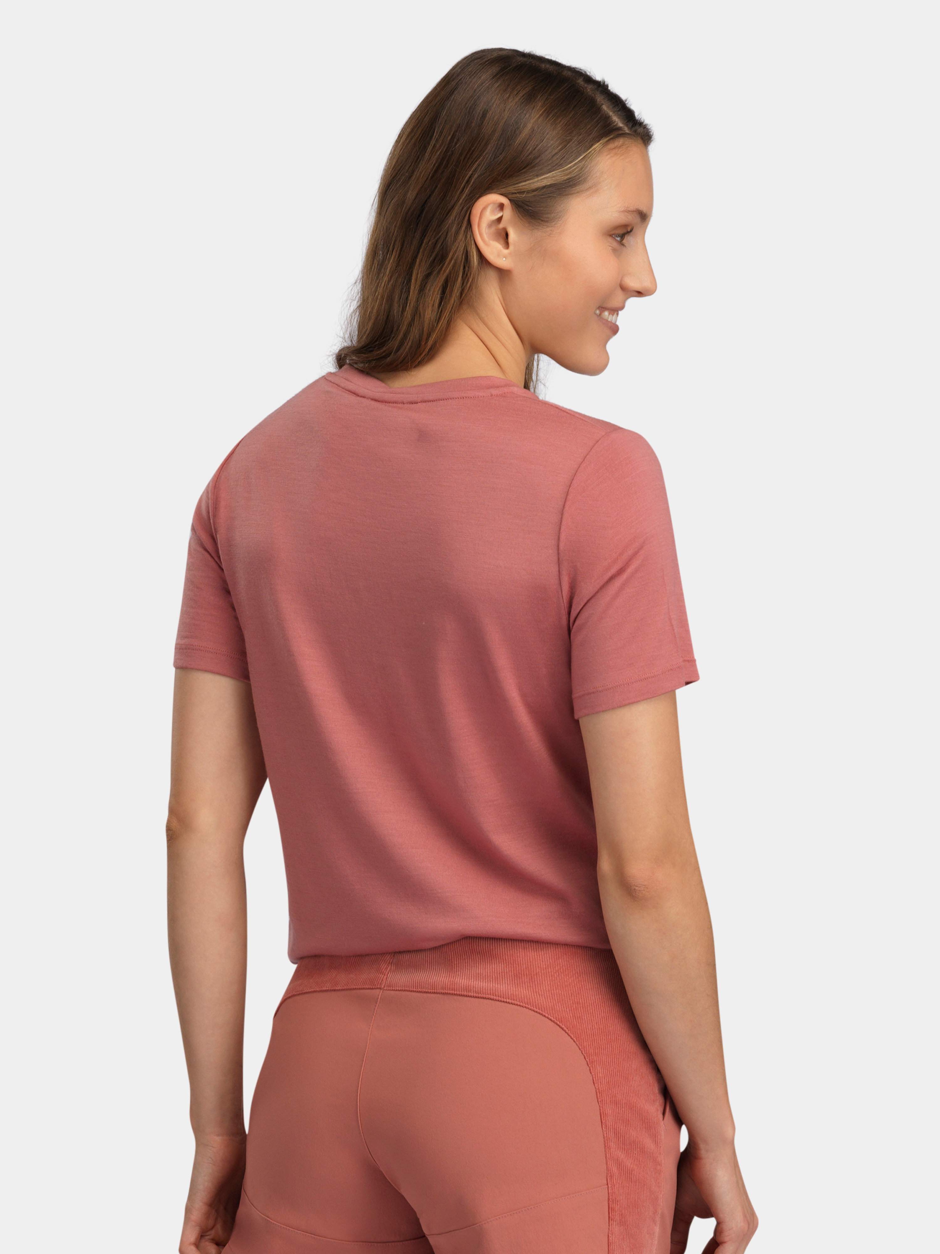 Tuva Ull T-skjorte Burned Rose