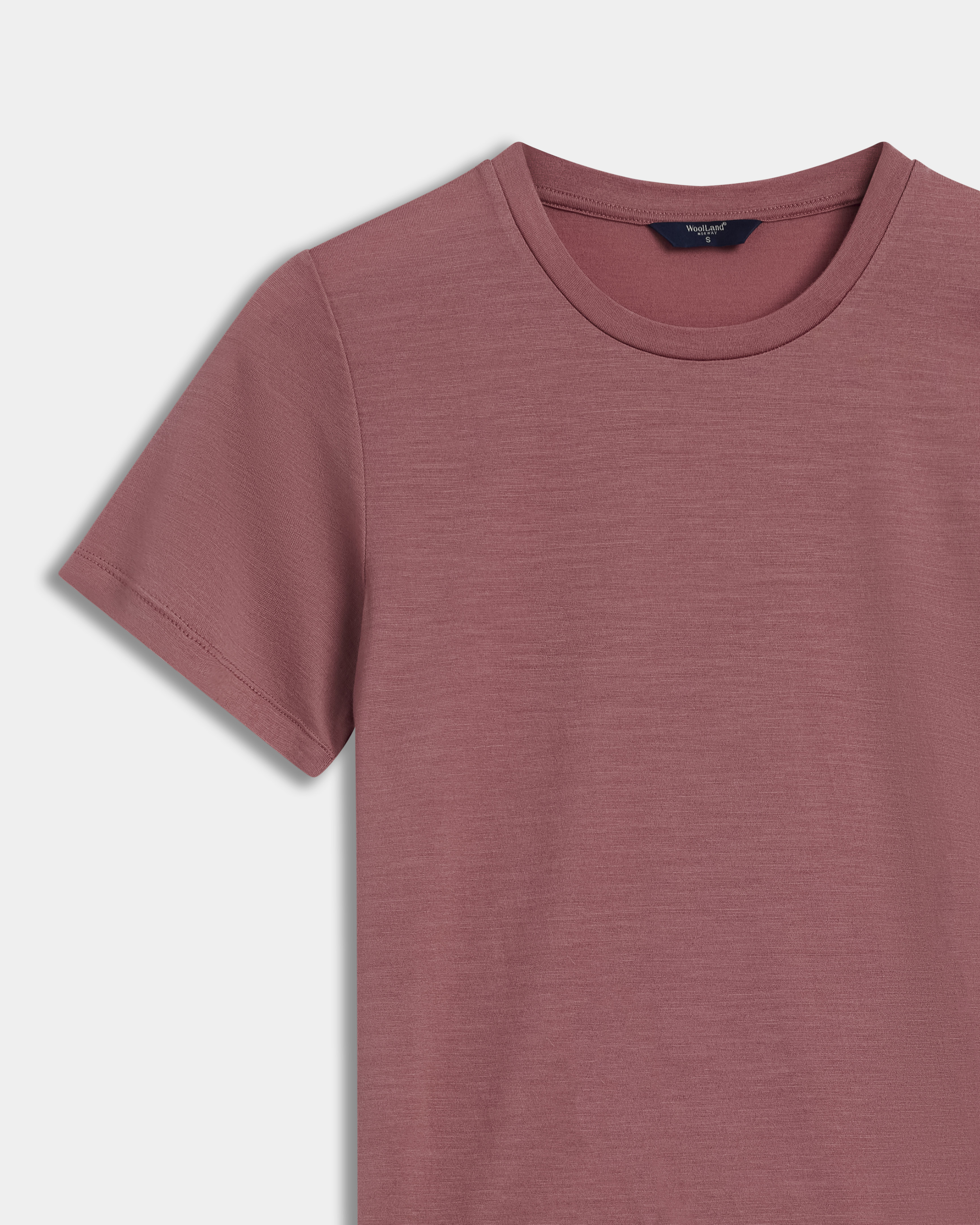 Tuva Ull T-skjorte Burned Rose