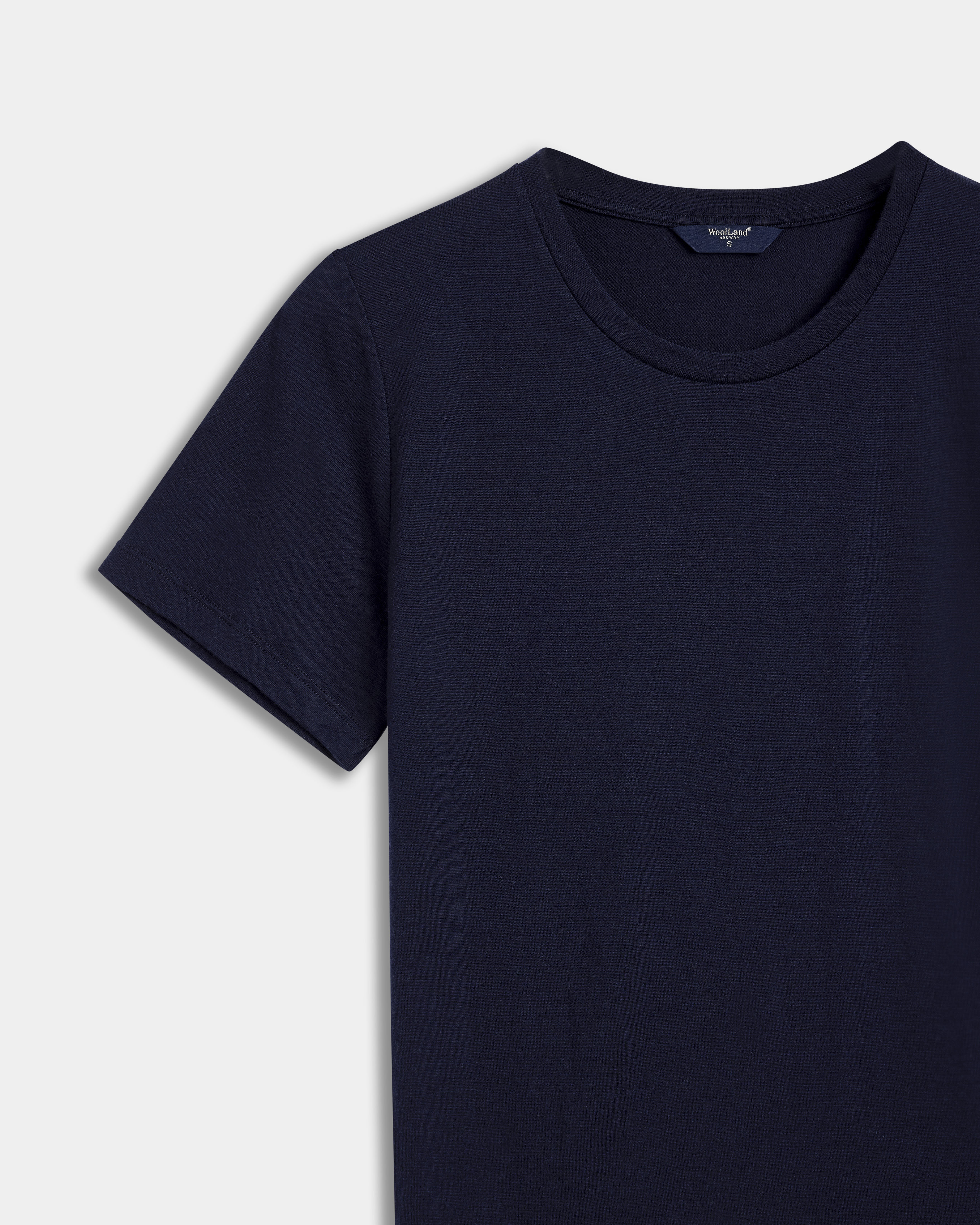 Tuva Ull T-skjorte Blue Ink