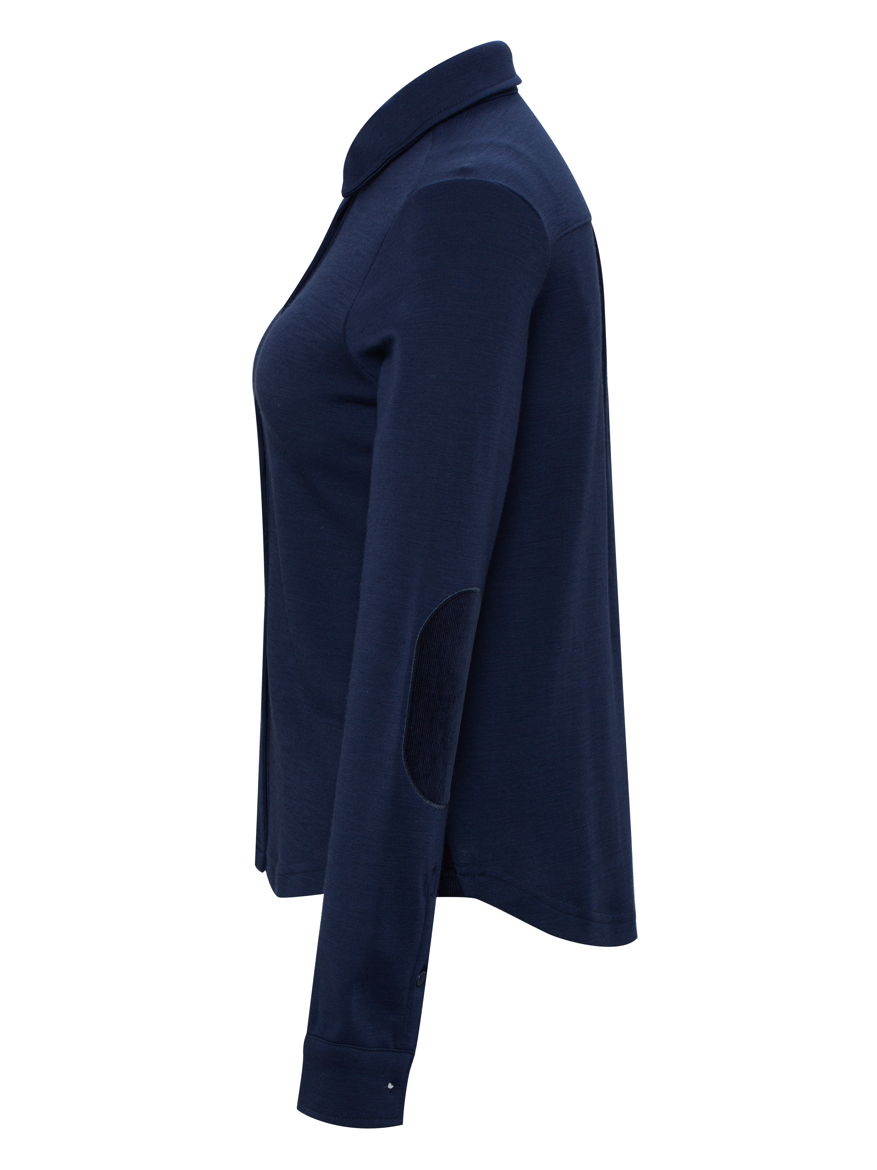 Vefsna Ullskjorte  Blue Ink