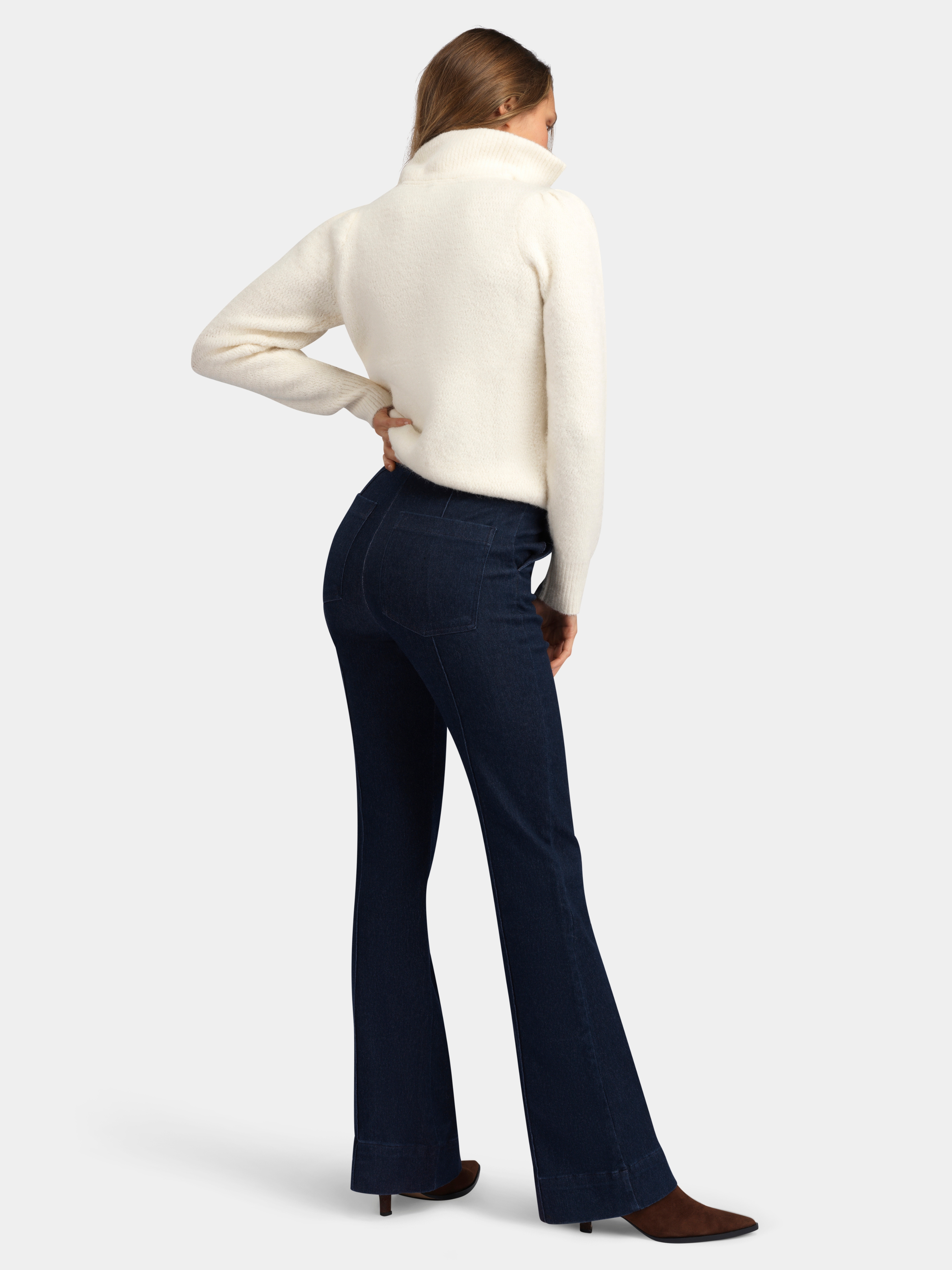 Veten Ulljeans - Long  Dark Blue