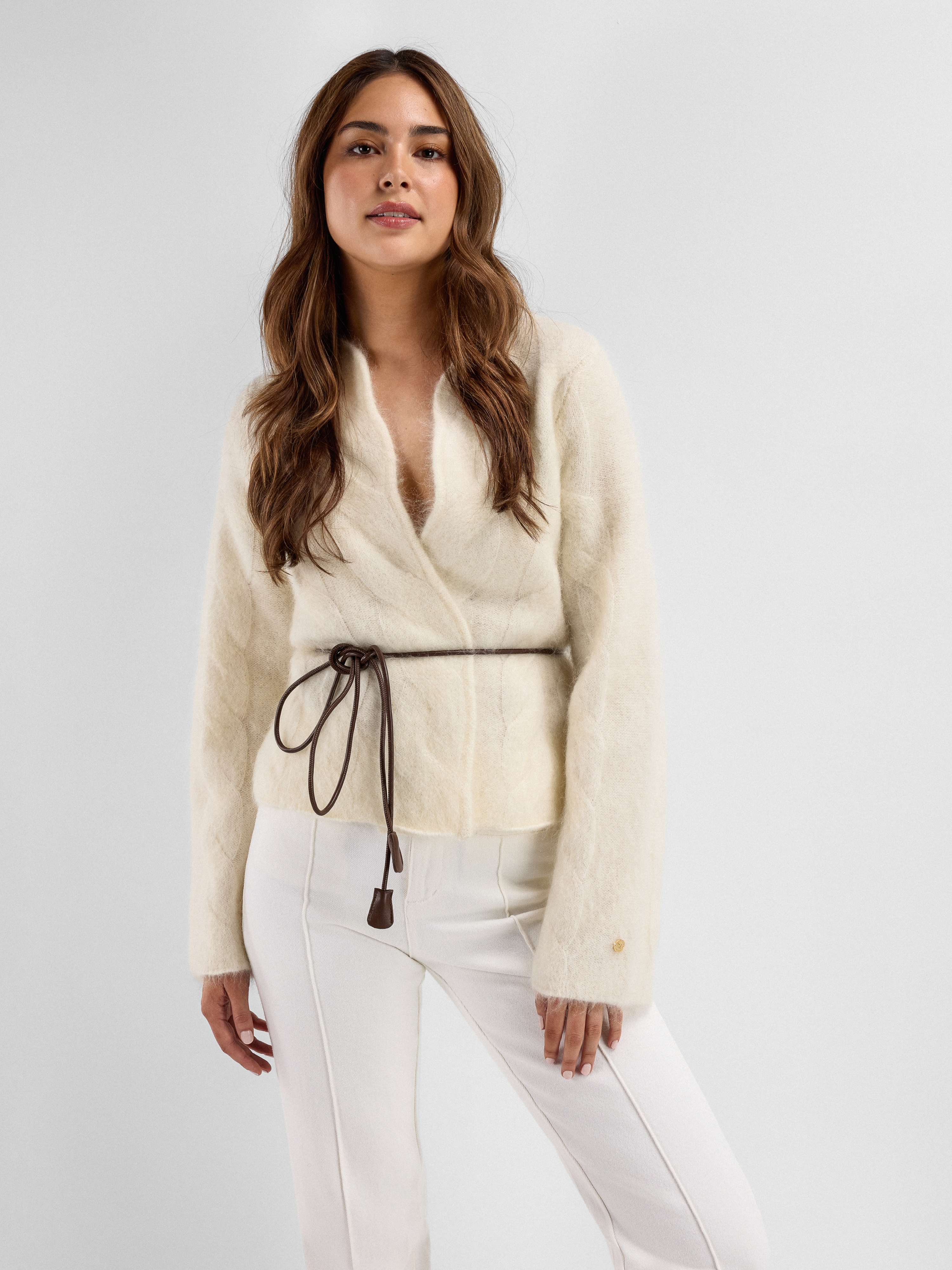 Vinjeronden Cardigan  Cream