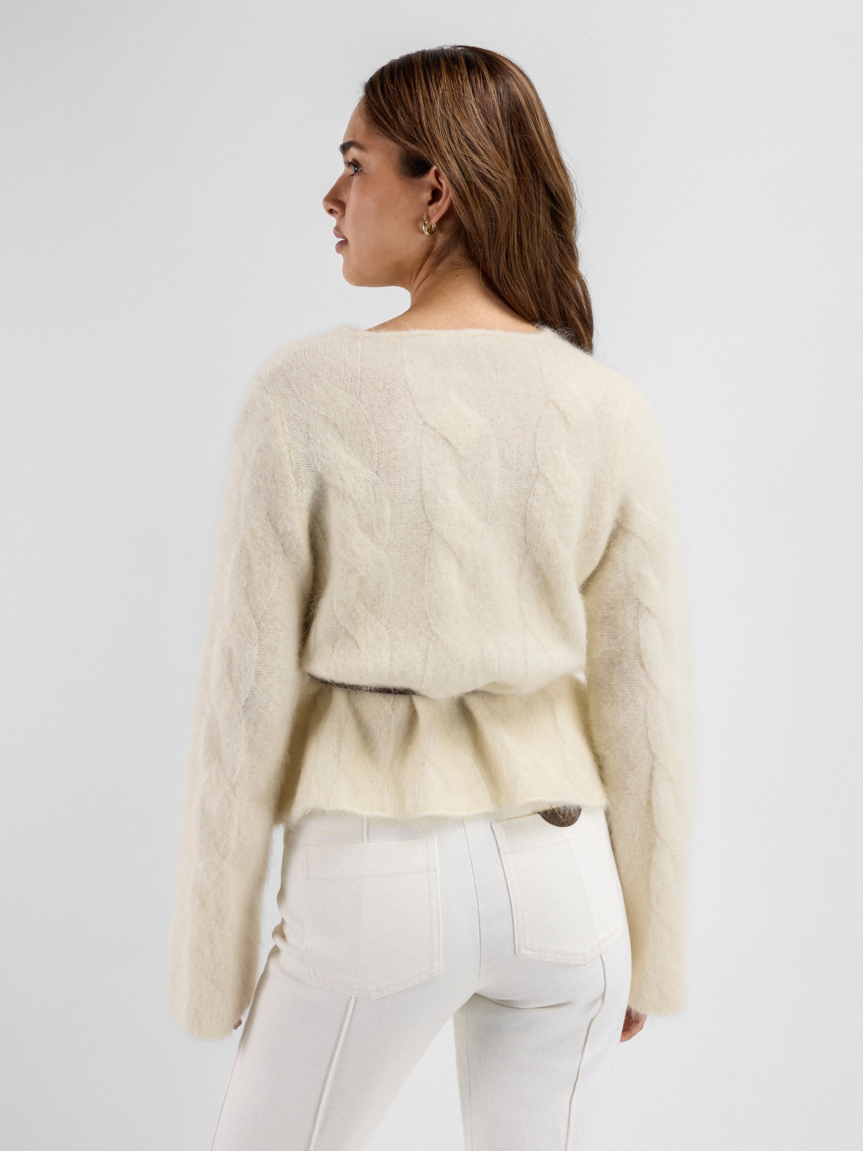 Vinjeronden Cardigan  Cream
