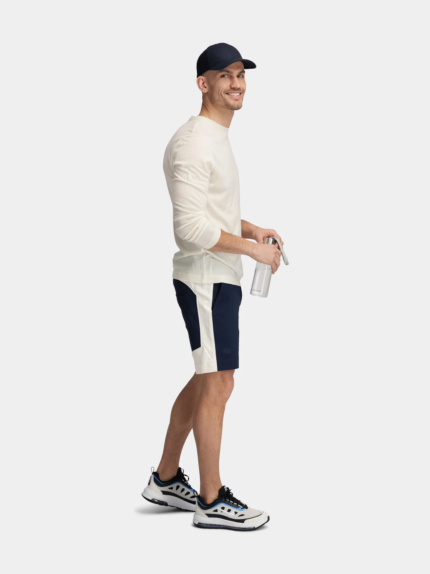 Færder Shorts  Blue Ink / Snow White