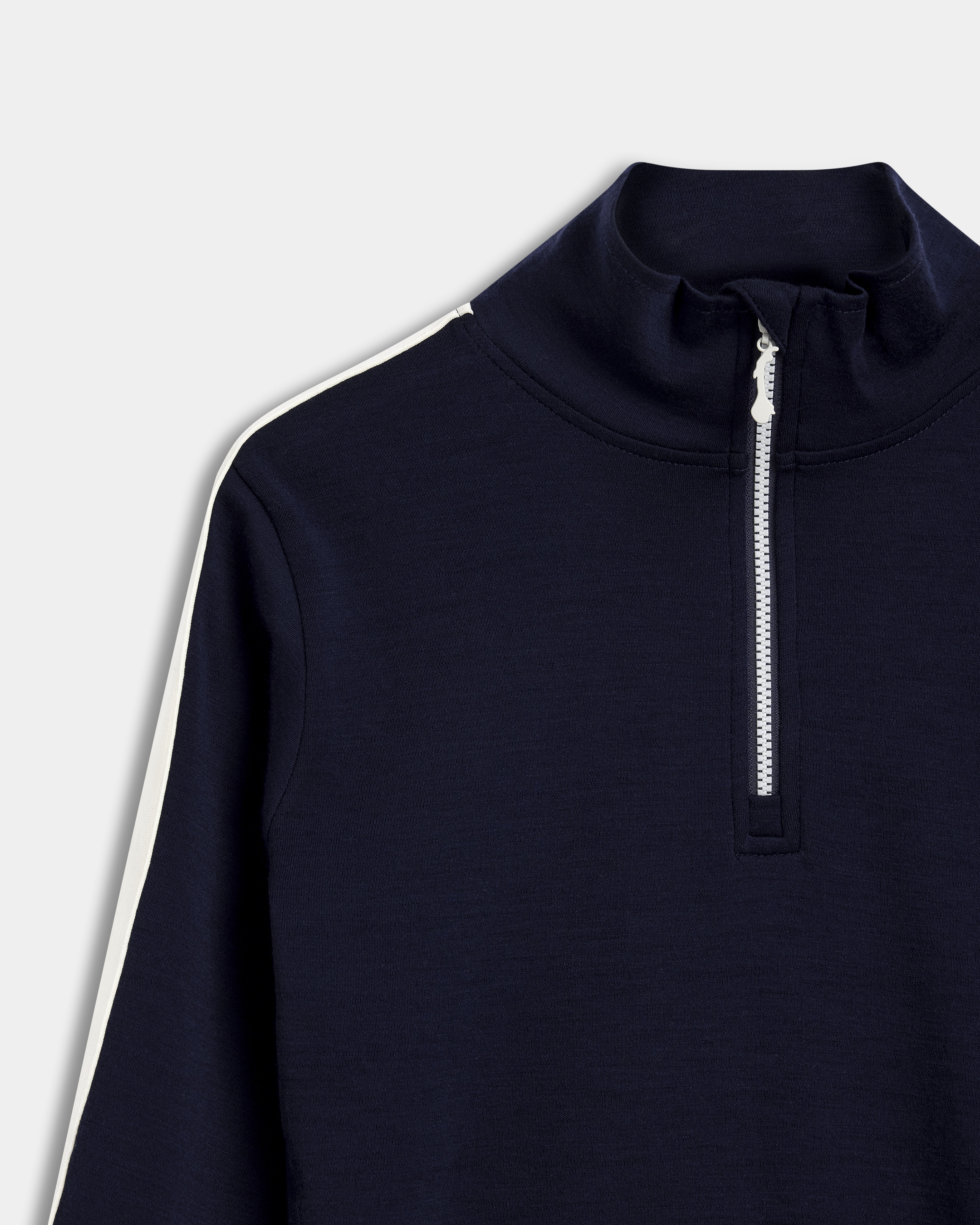 Filefjell Merino Half-zip Blue Ink