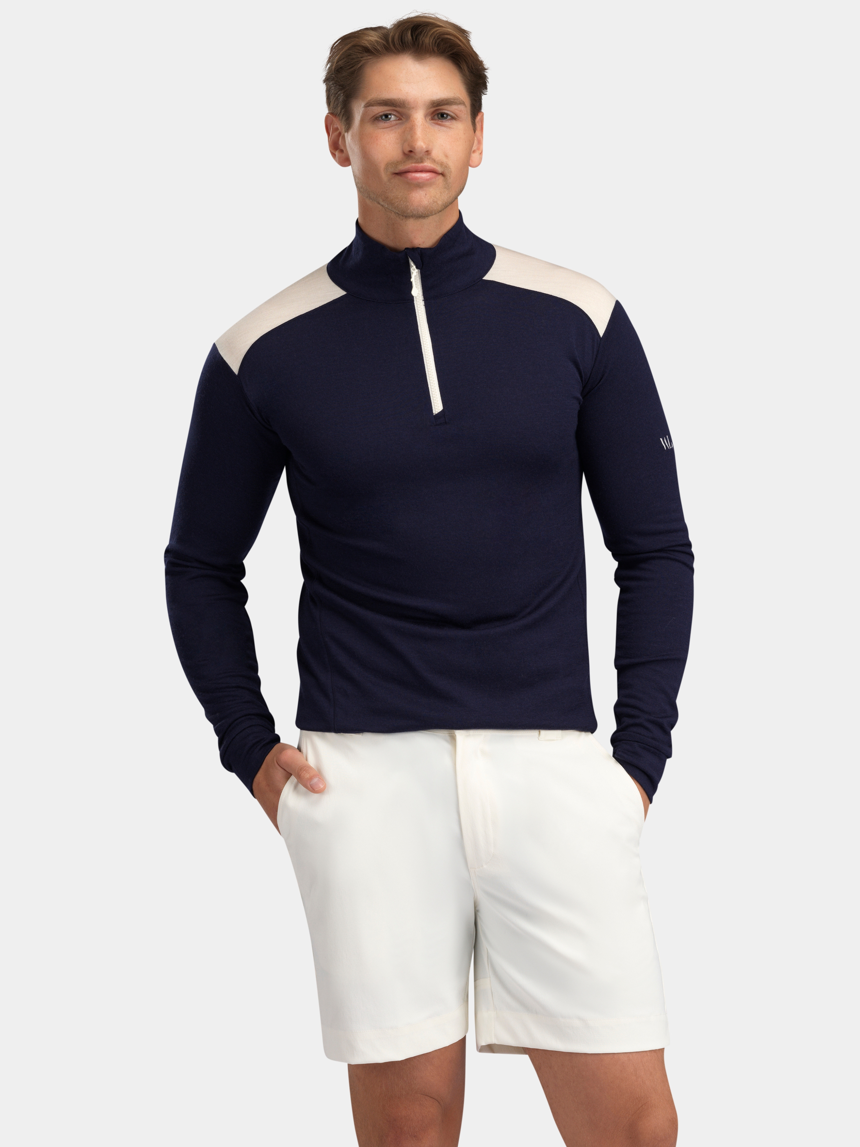 Namsen Merino Ulltrøye  Blue Ink