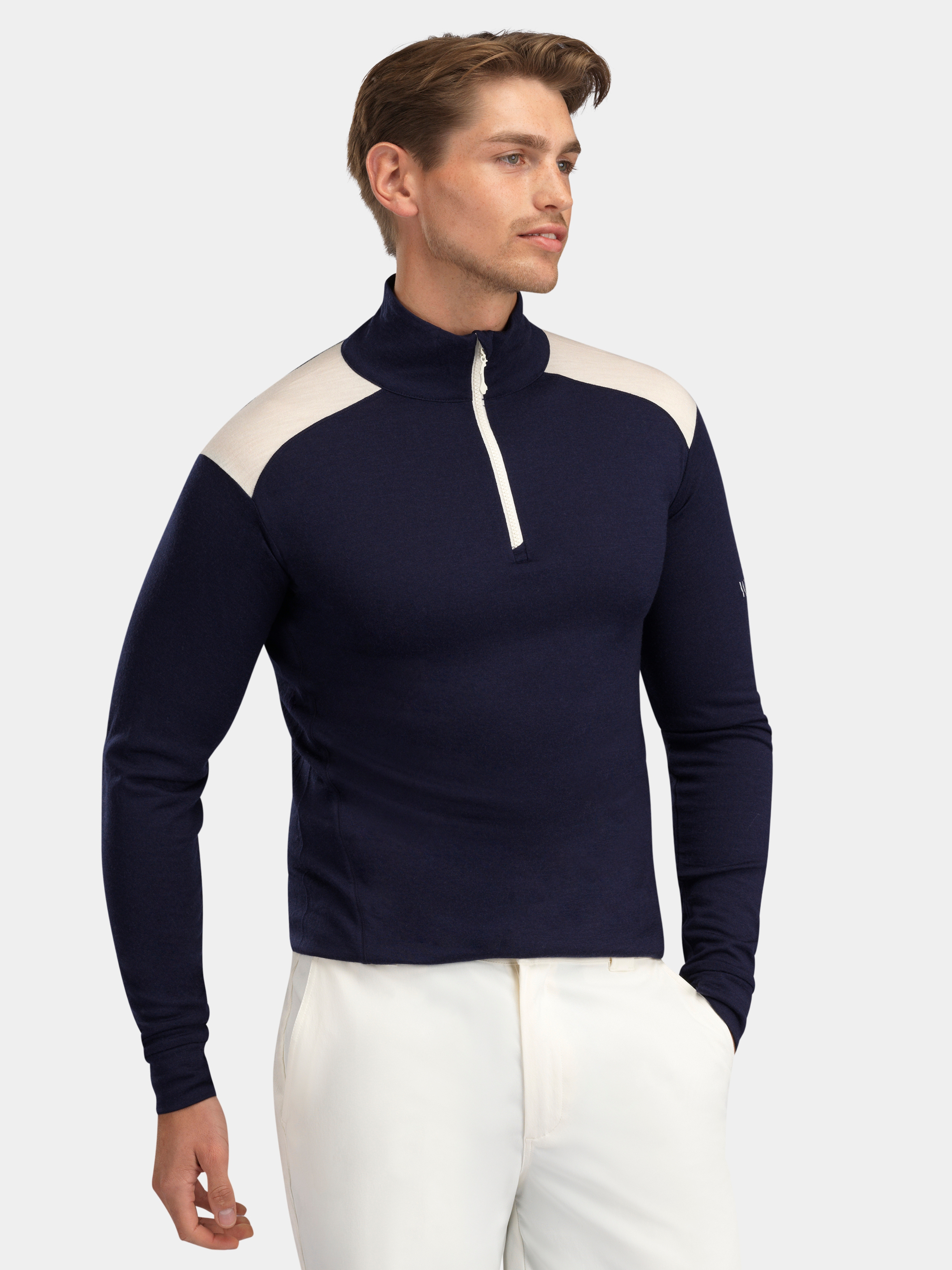 Namsen Merino Ulltrøye  Blue Ink