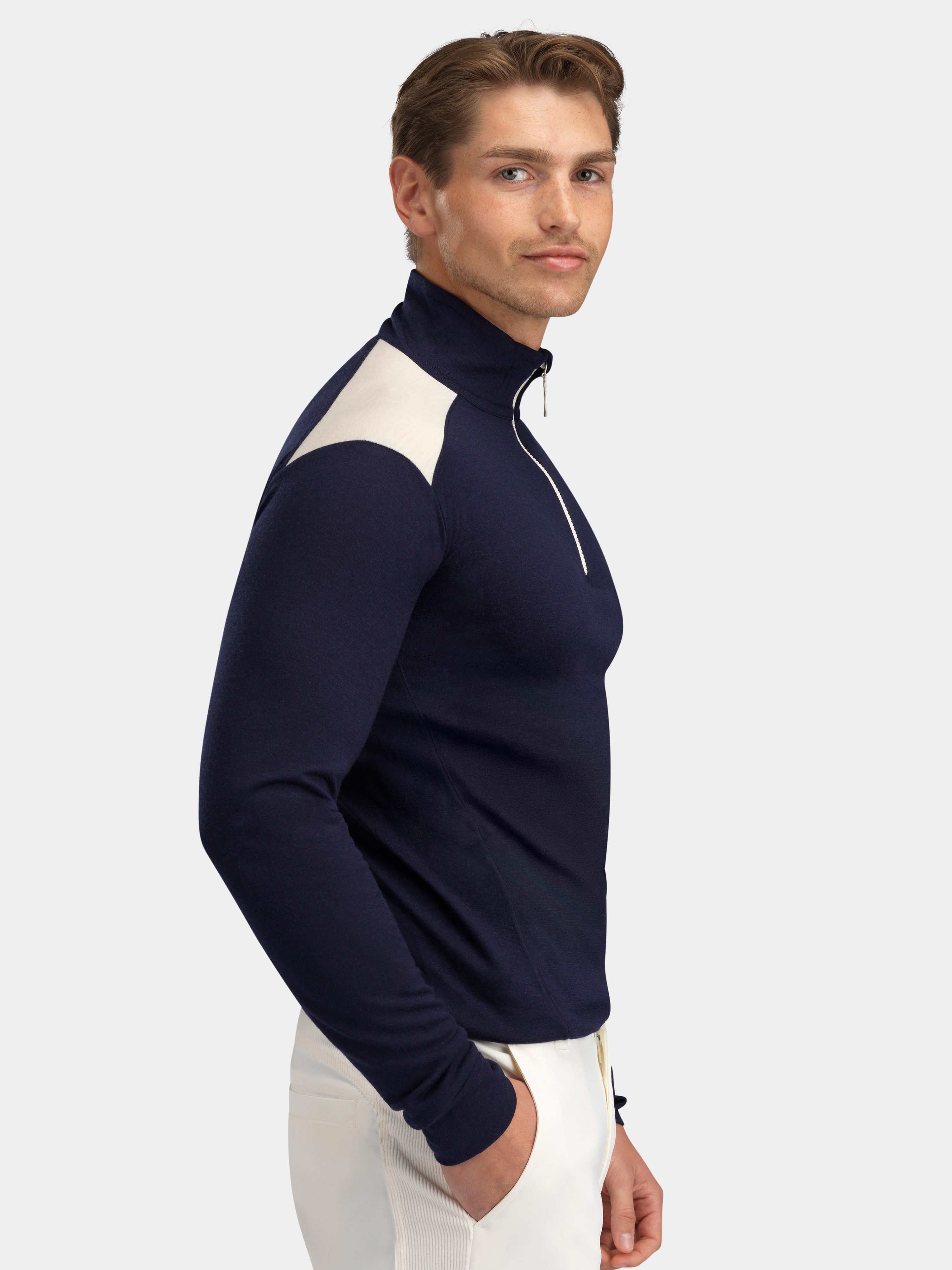Namsen Merino Ulltrøye  Blue Ink