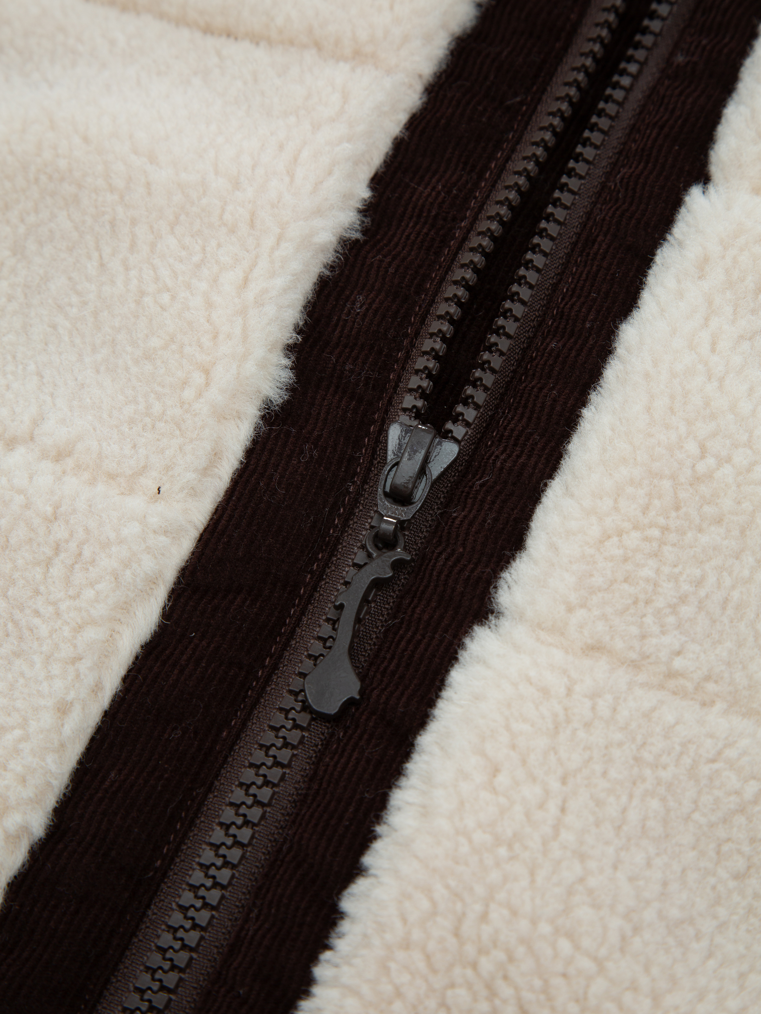 Nusfjord Fleece Vest Sheep With Brown