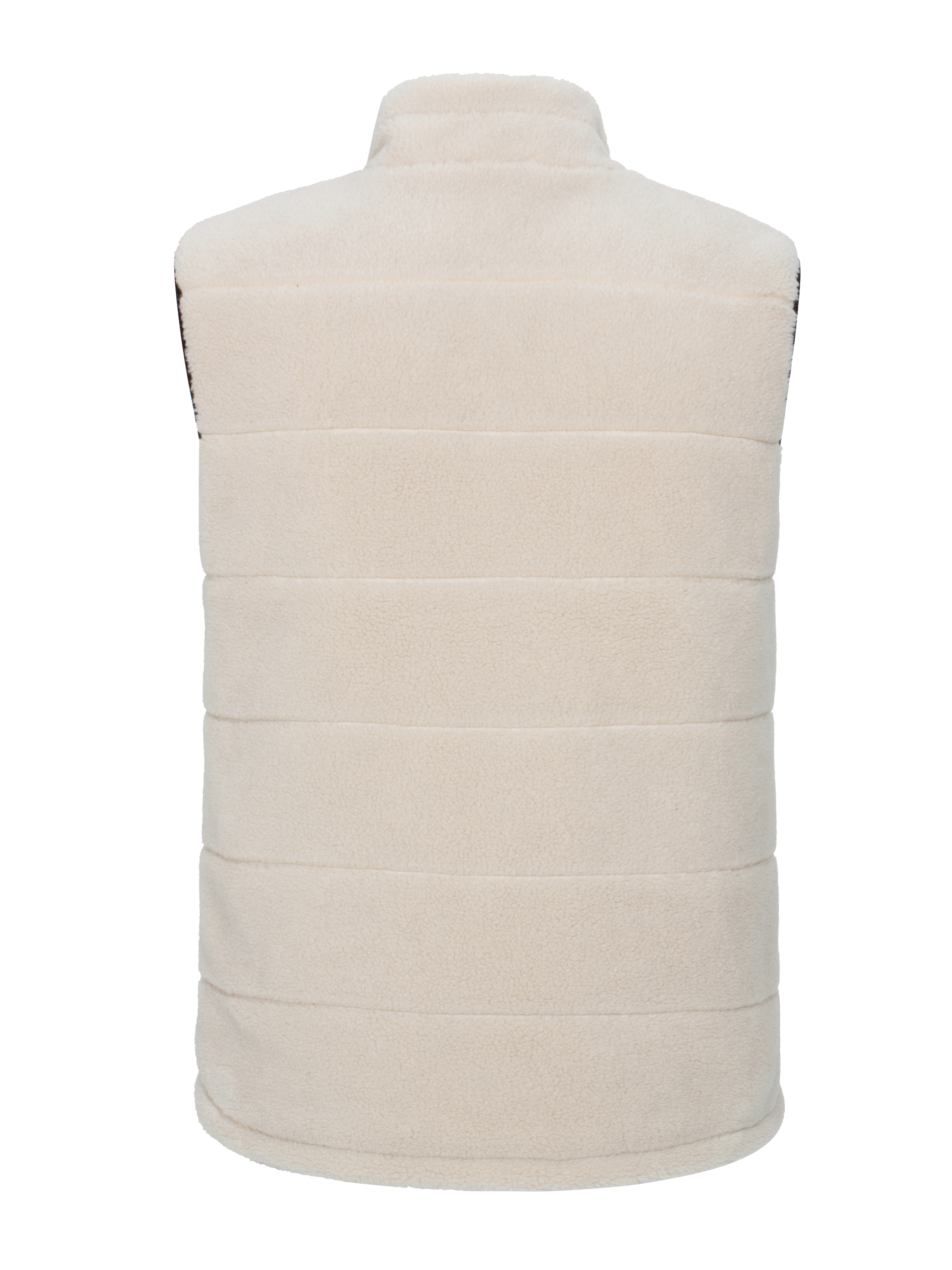 Nusfjord Fleece Vest Sheep With Brown