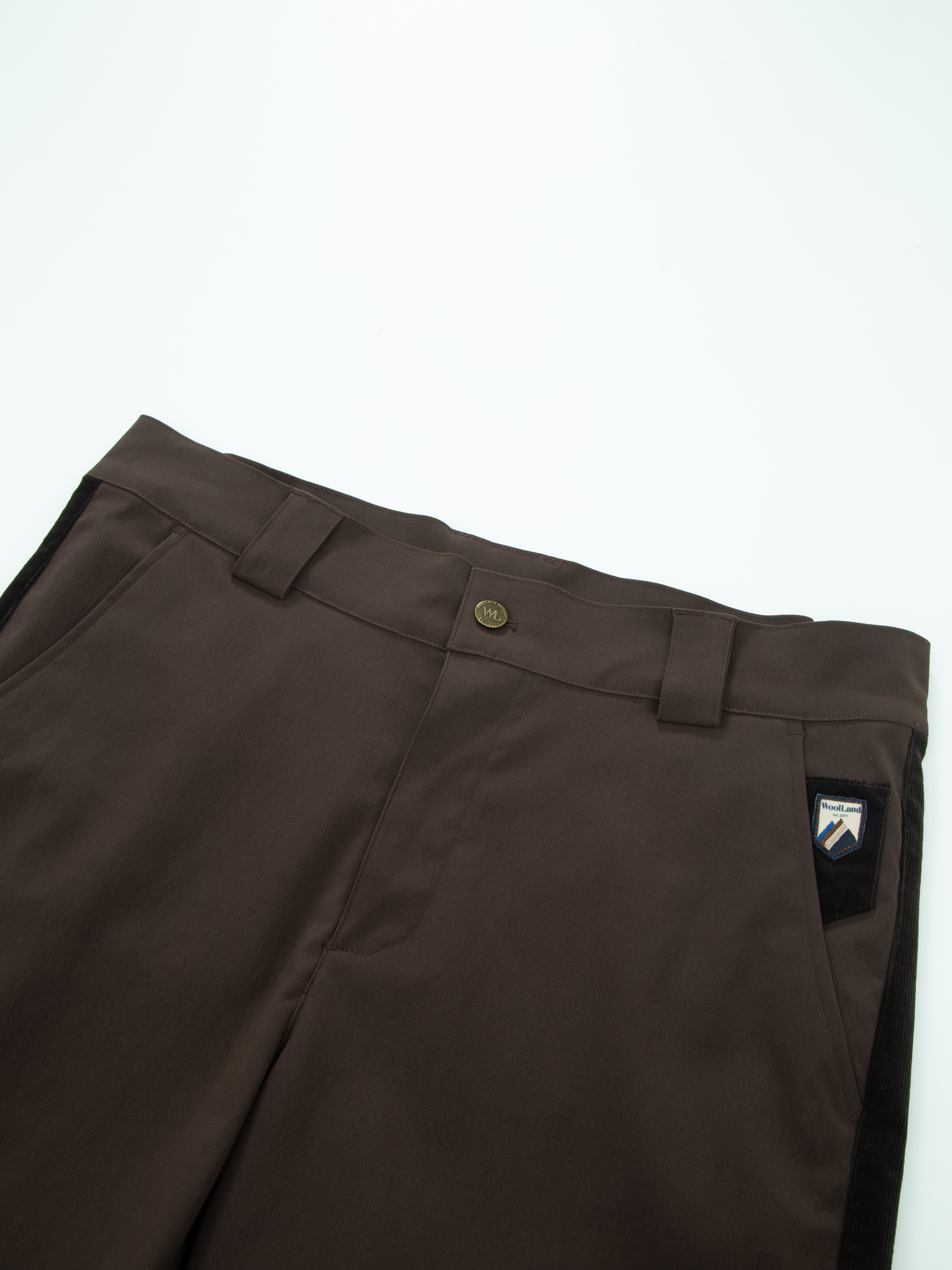 Romsdalseggen Cord Shorts  Hot Fudge