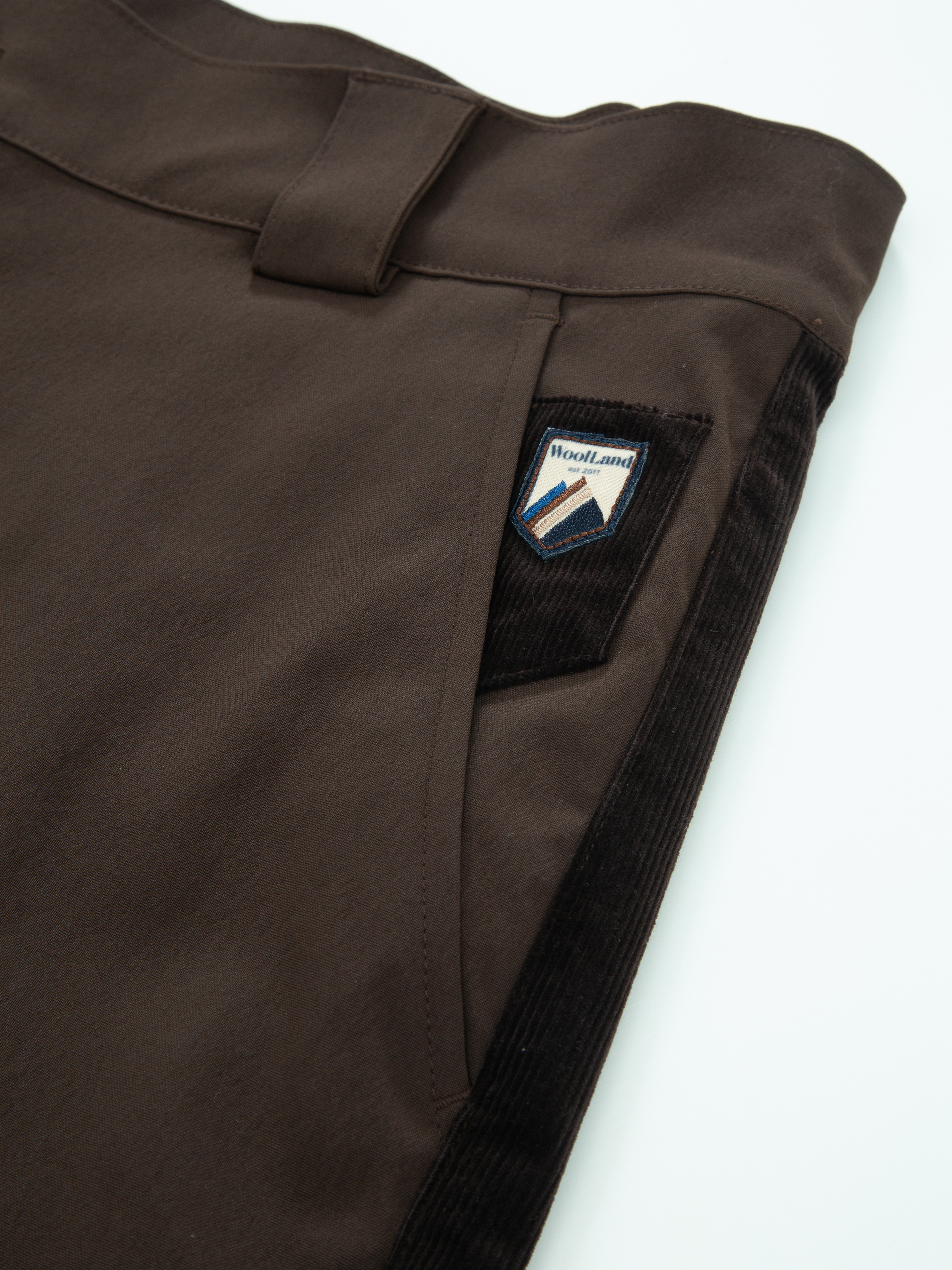 Romsdalseggen Cord Shorts  Hot Fudge