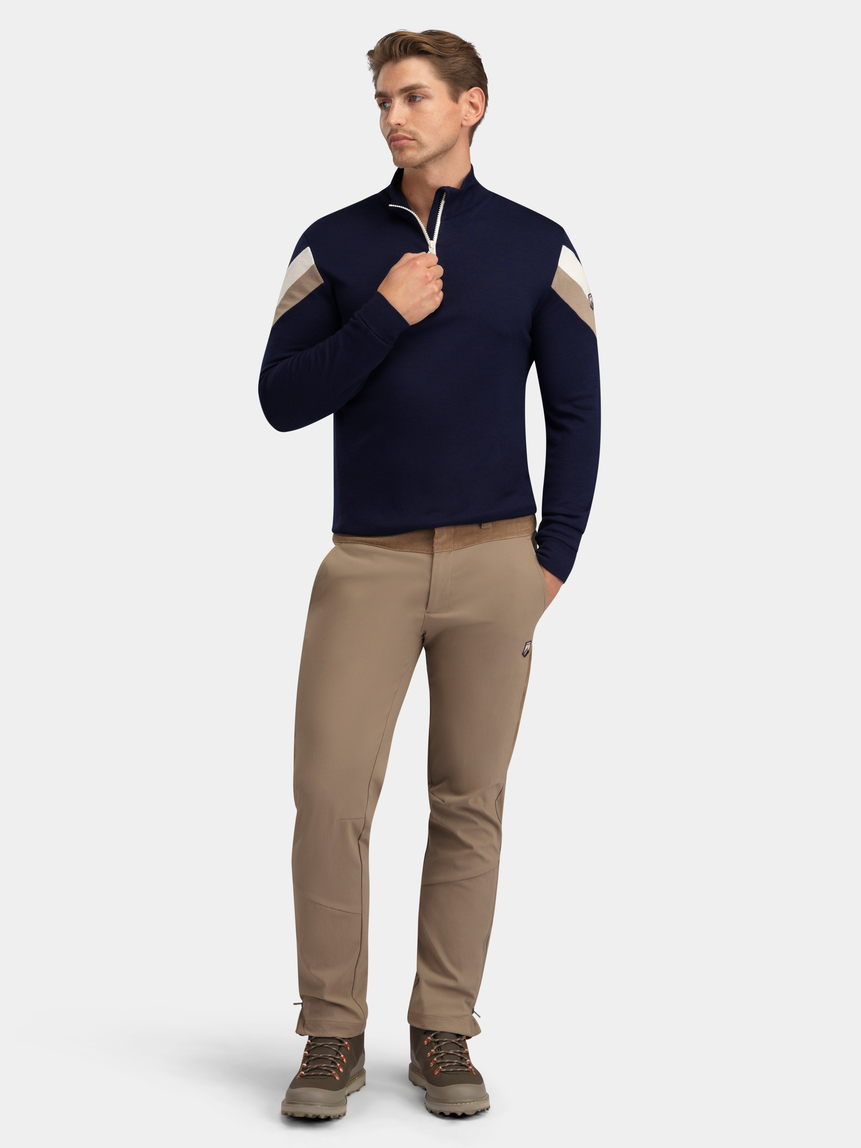 Romsdalshorn Cord Turbukse  Driftwood