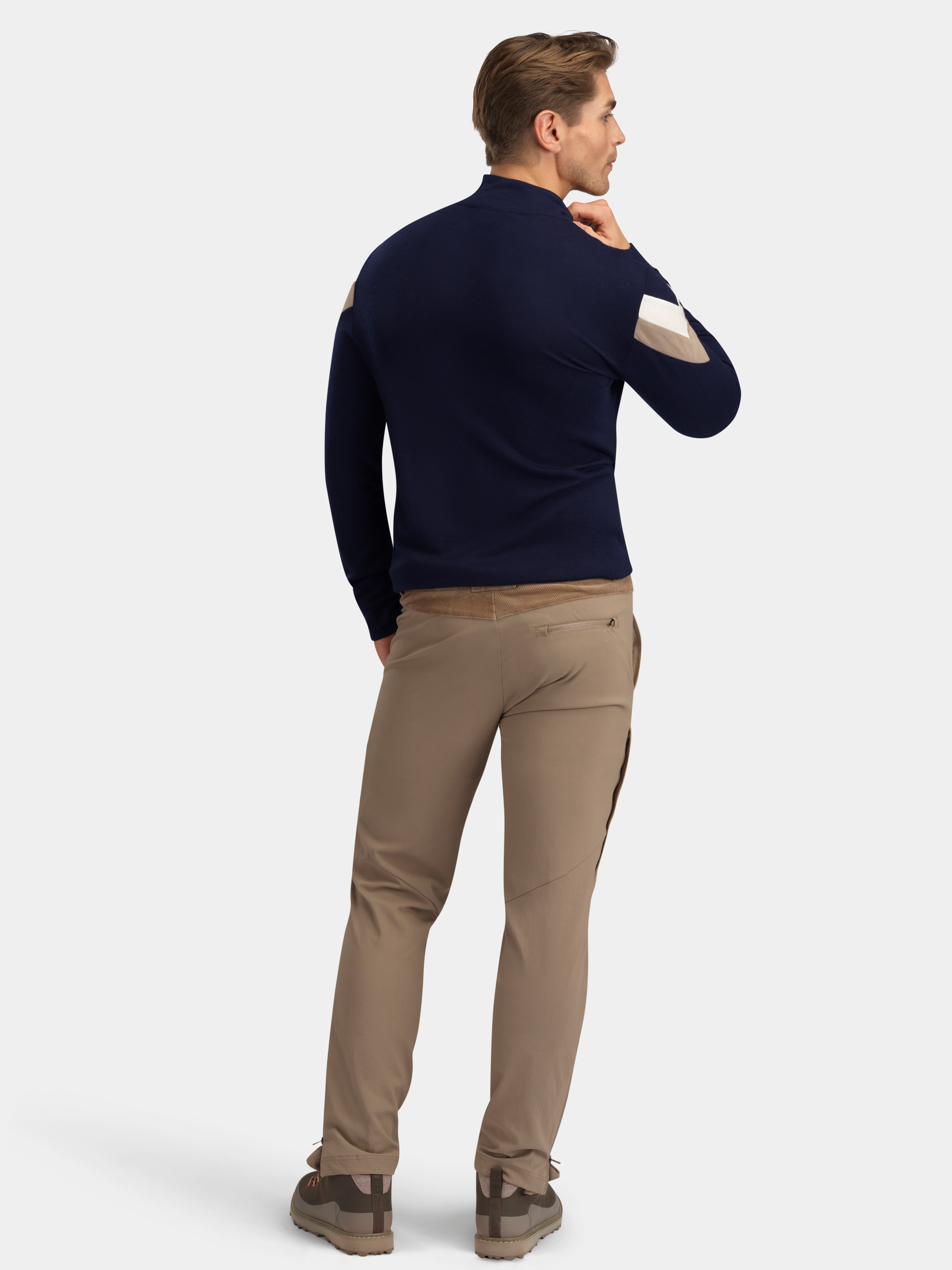 Romsdalshorn Cord Turbukse  Driftwood