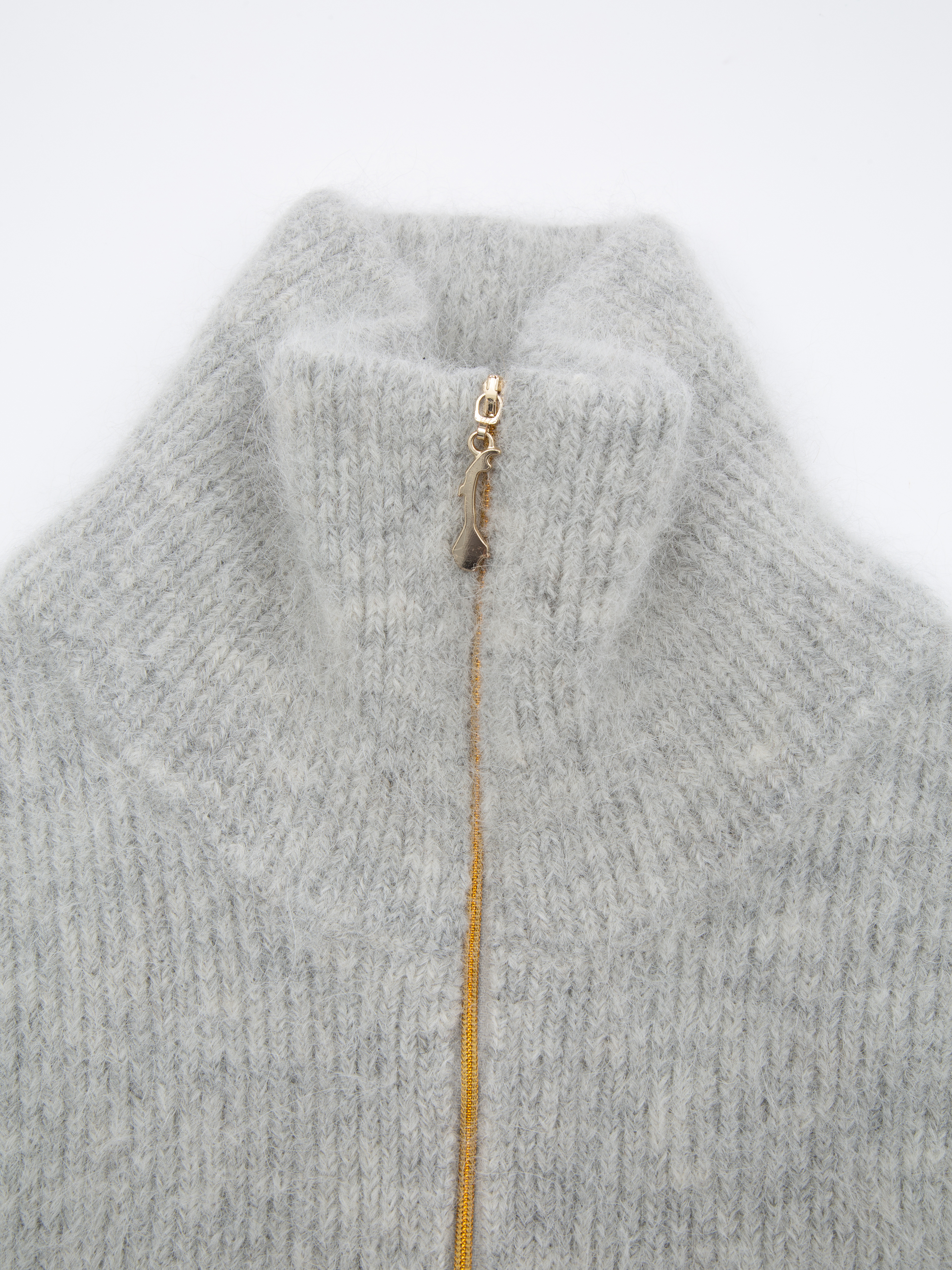 Raulandstind Ullhals  Grey Melange