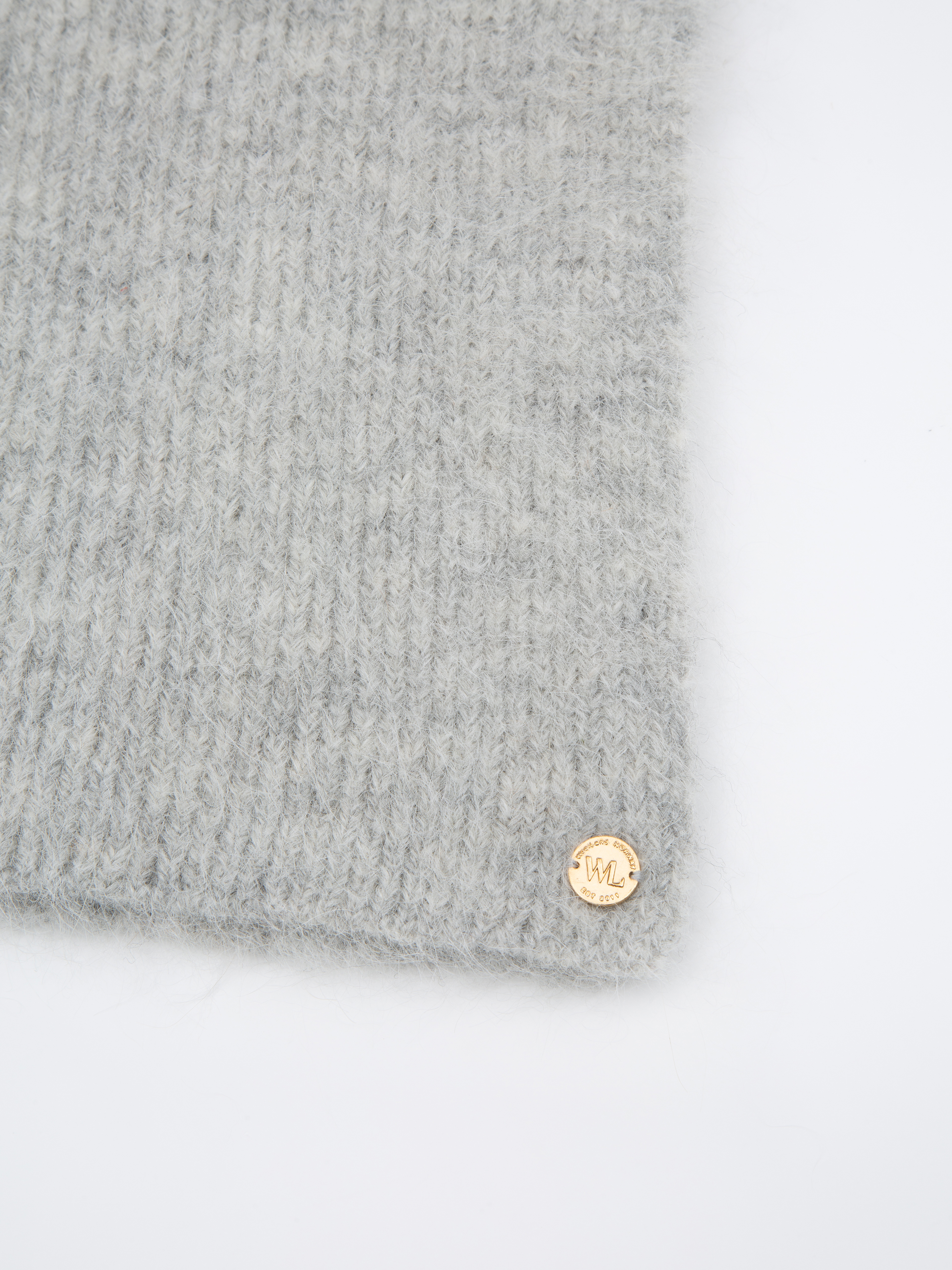 Raulandstind Ullhals  Grey Melange