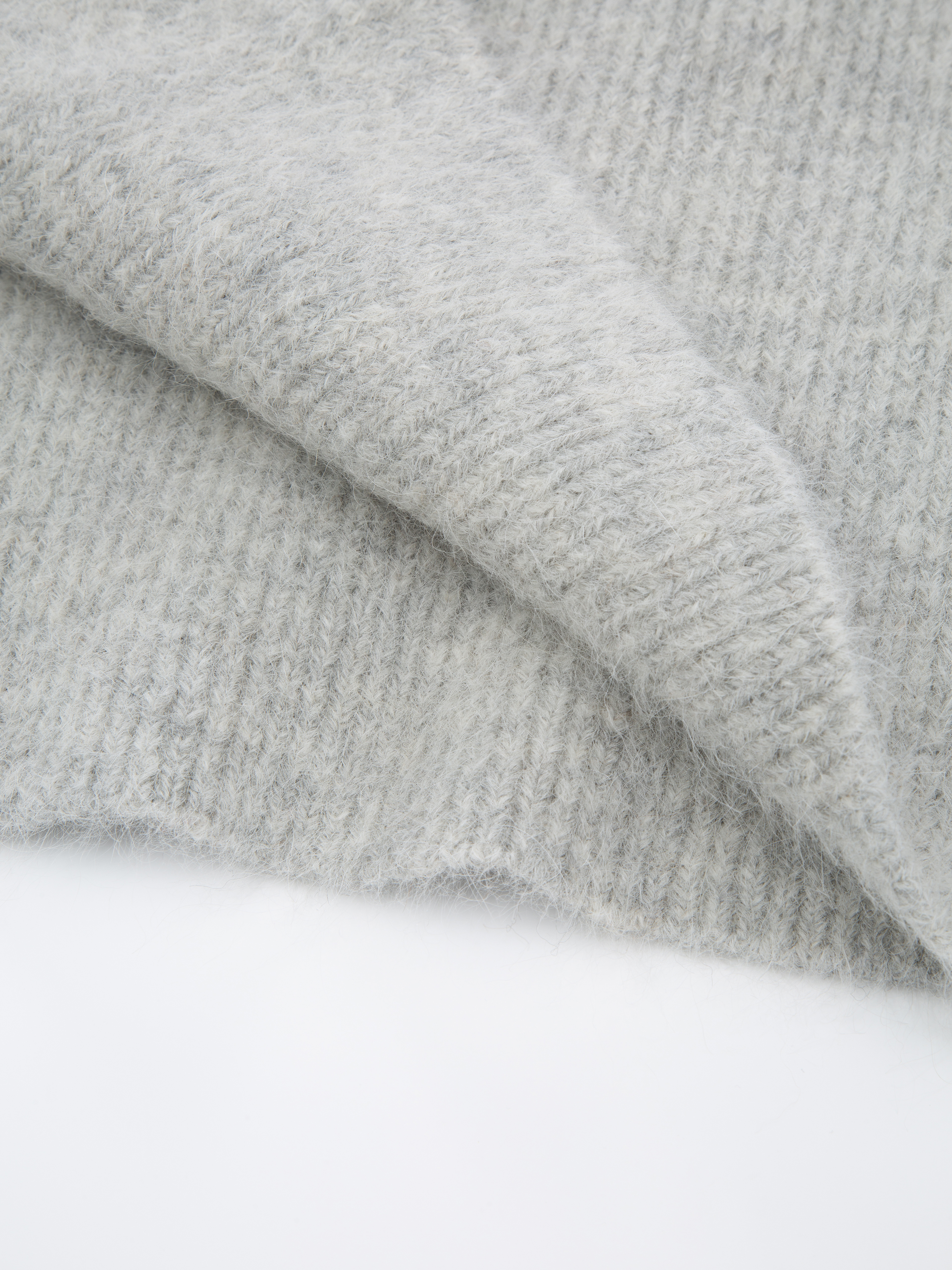 Raulandstind Ullhals  Grey Melange