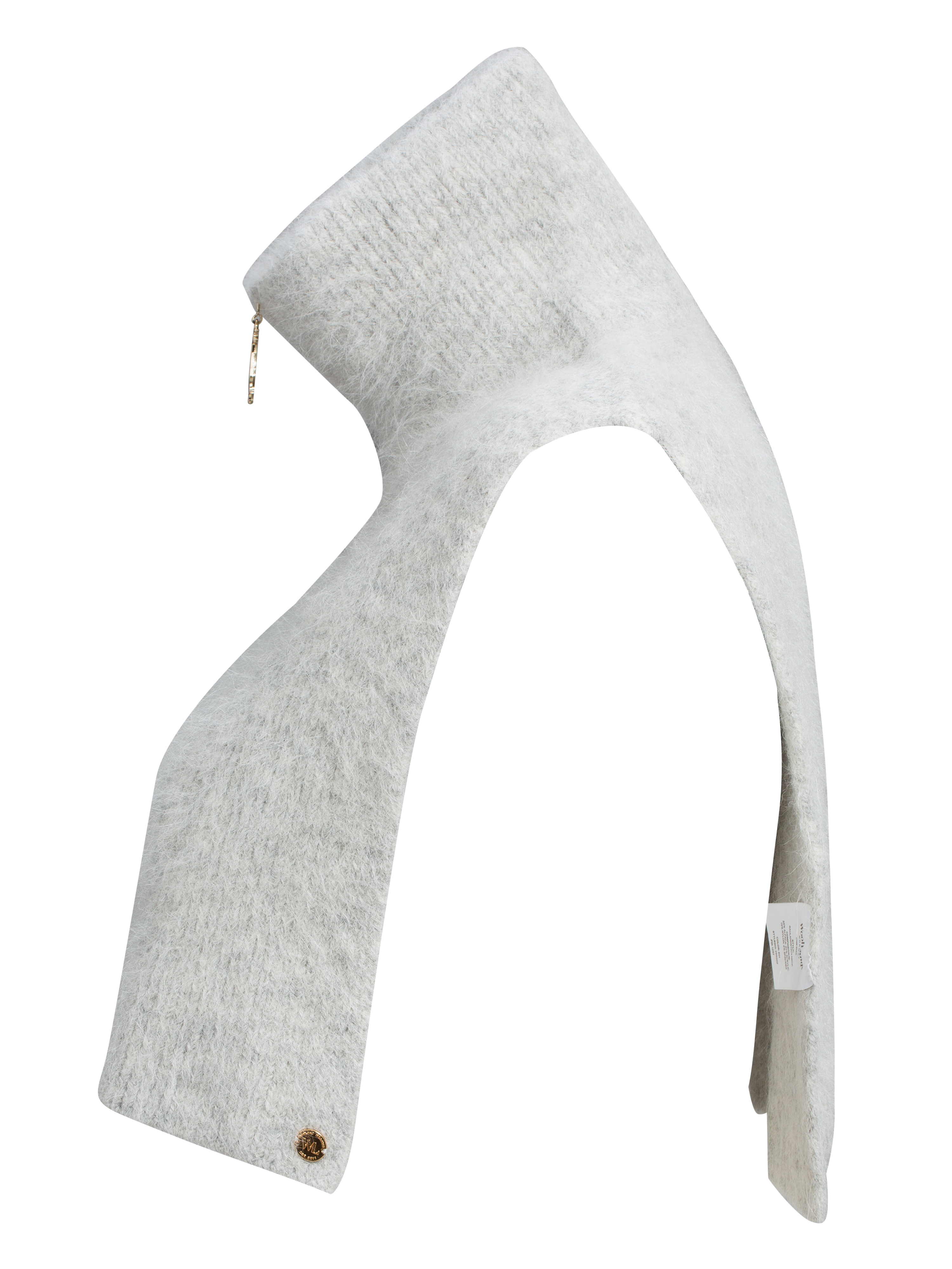 Raulandstind Ullhals  Grey Melange