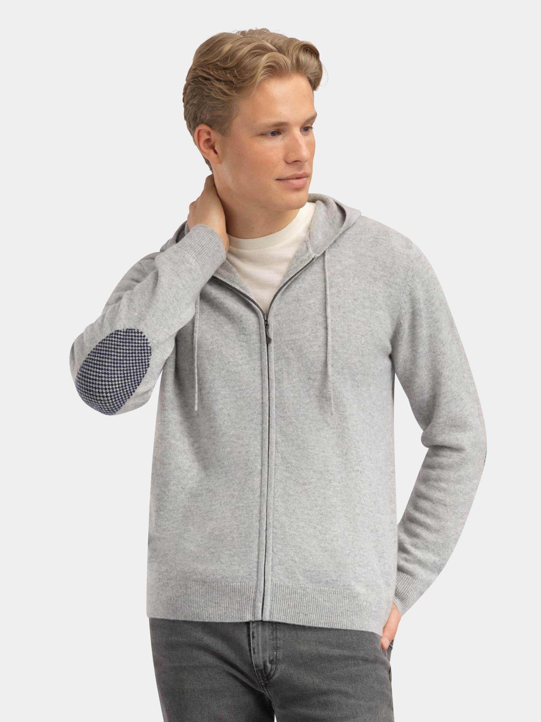 Grønli Kashmirjakke Grey Melange