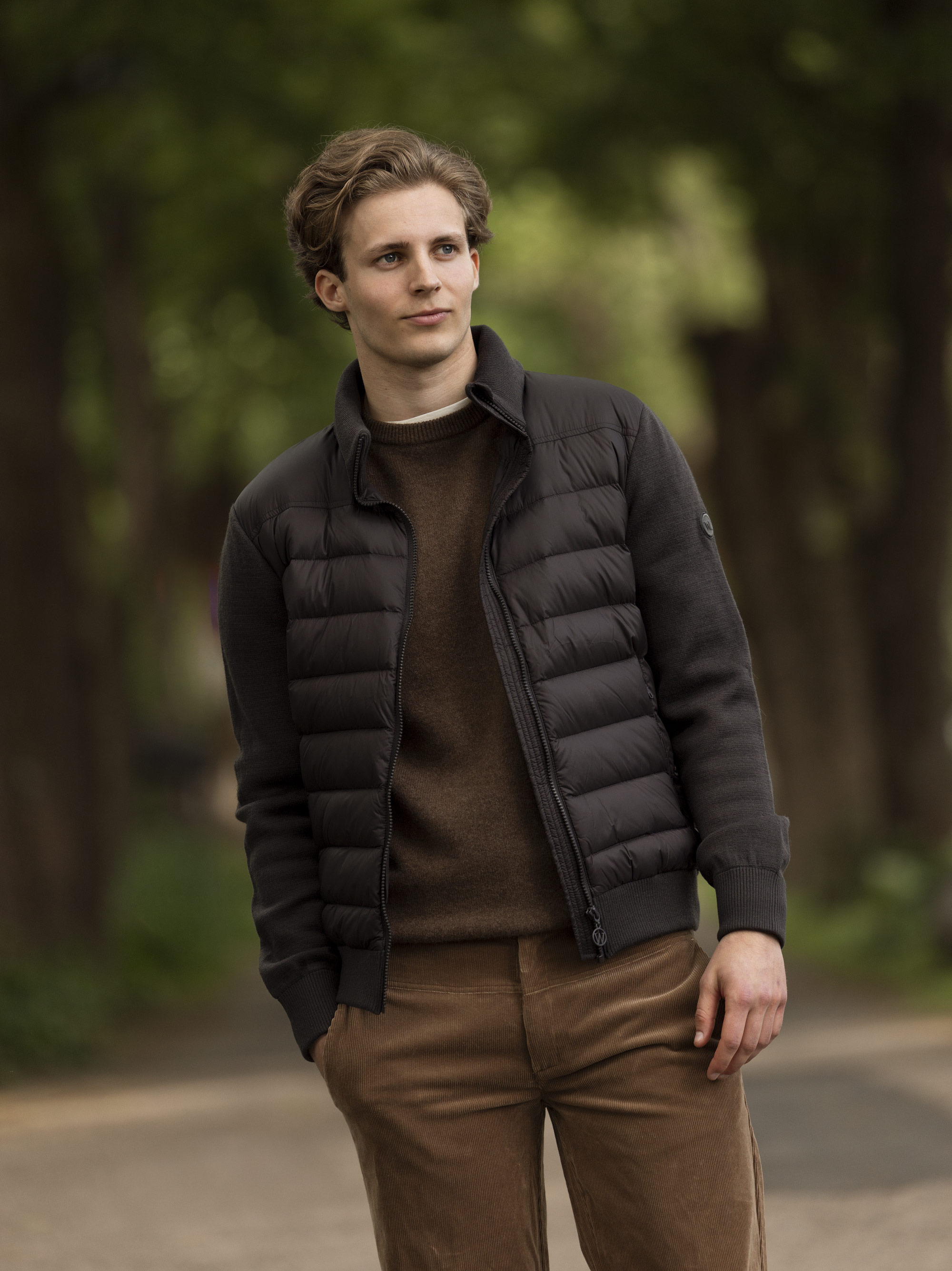 Otra Dunjakke Dark Brown