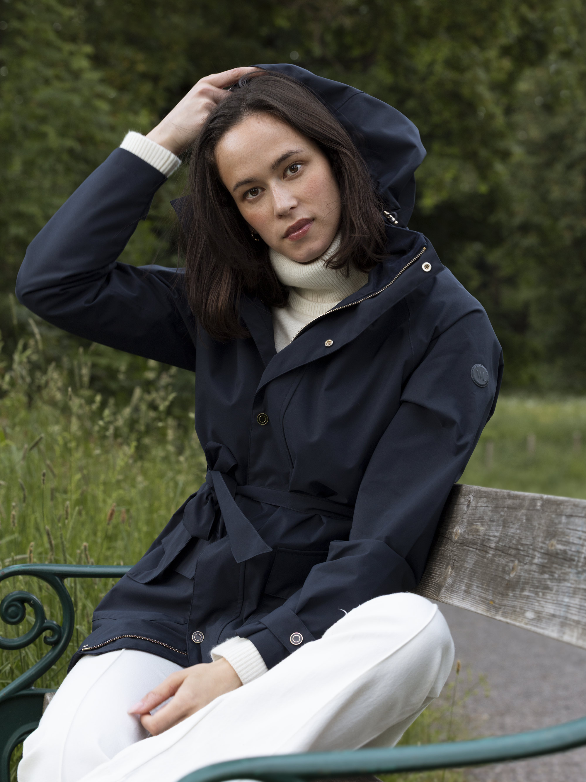 Askøy Regnjakke  Dark Blue