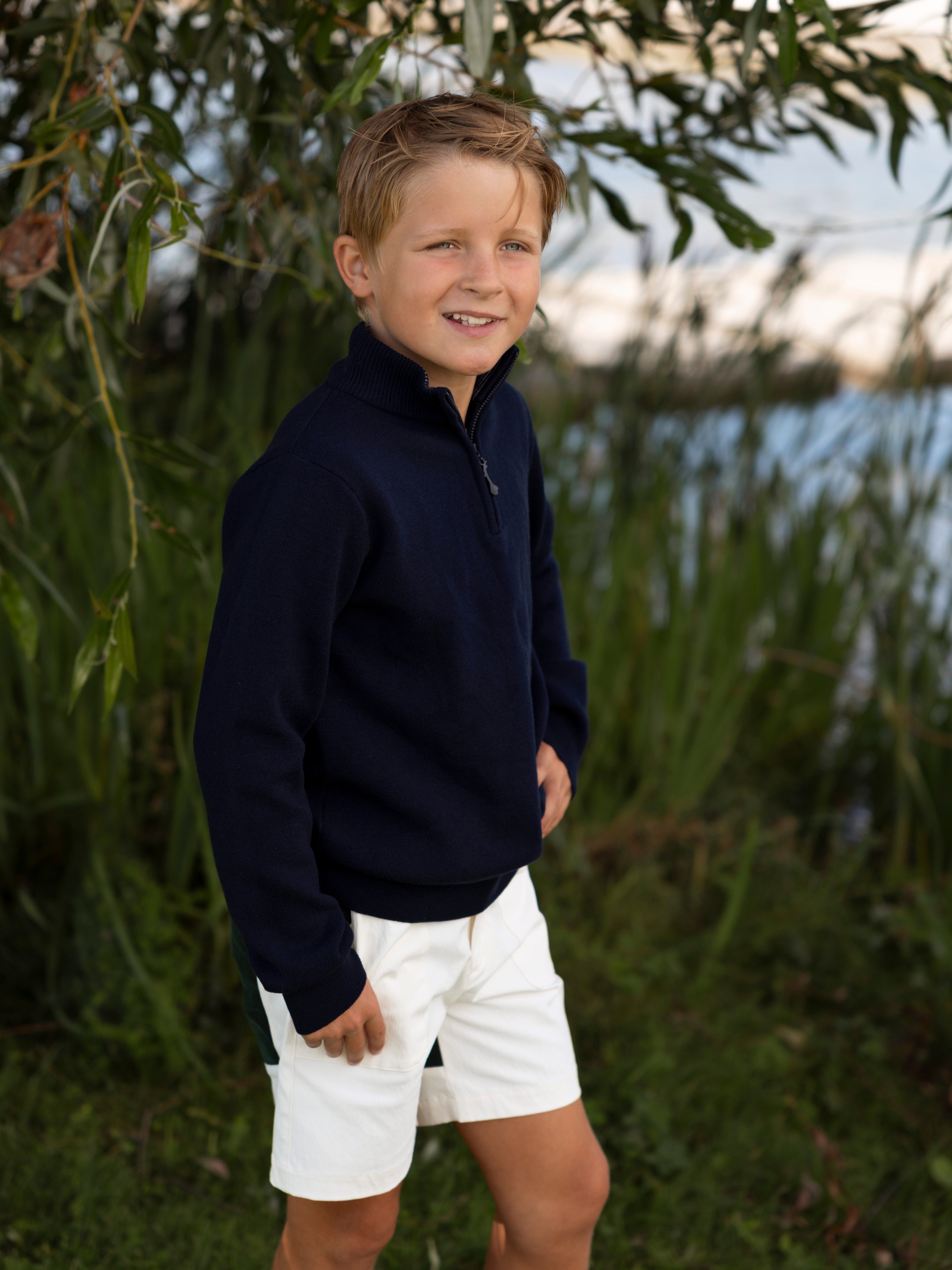 Romsdalseggen Cord Shorts  Snow White