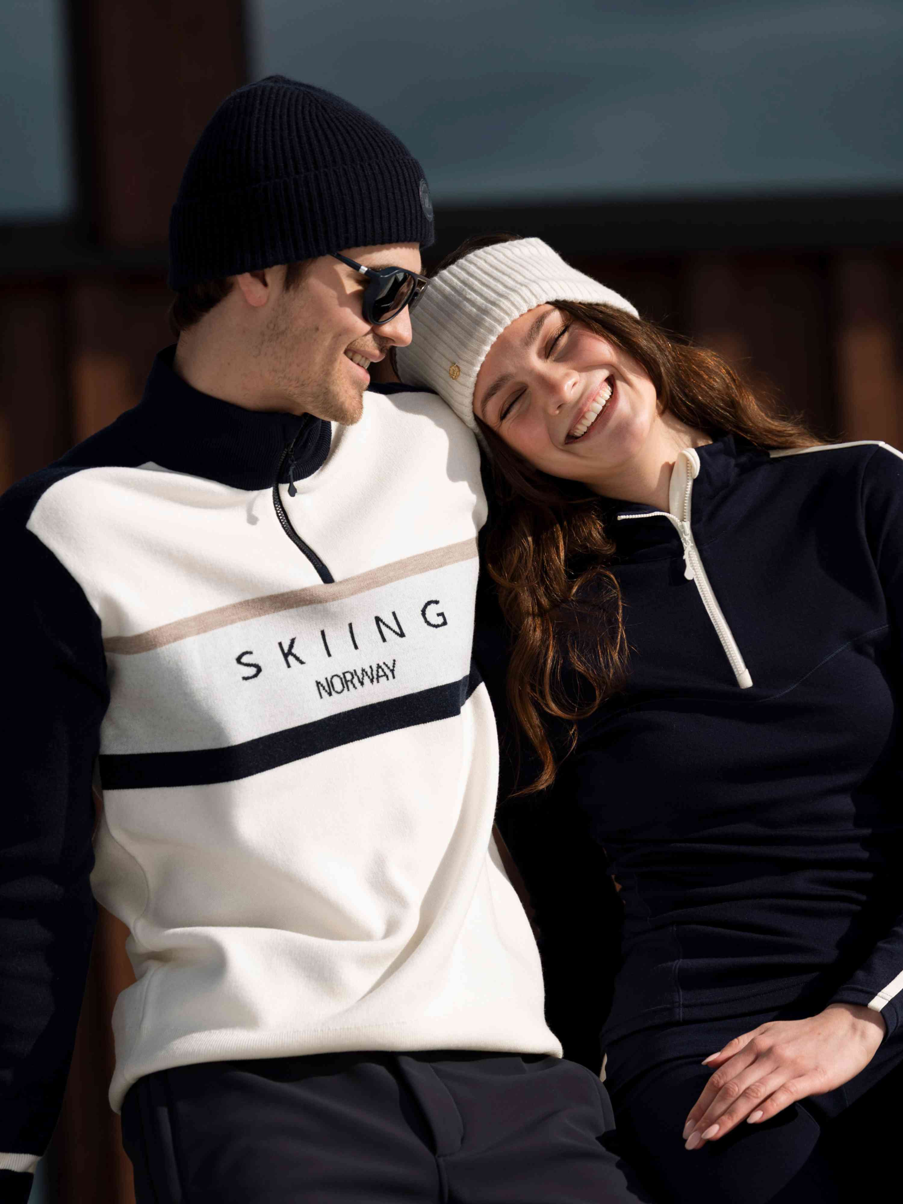 Hemsedal Half-zip Ullgenser Blue Ink